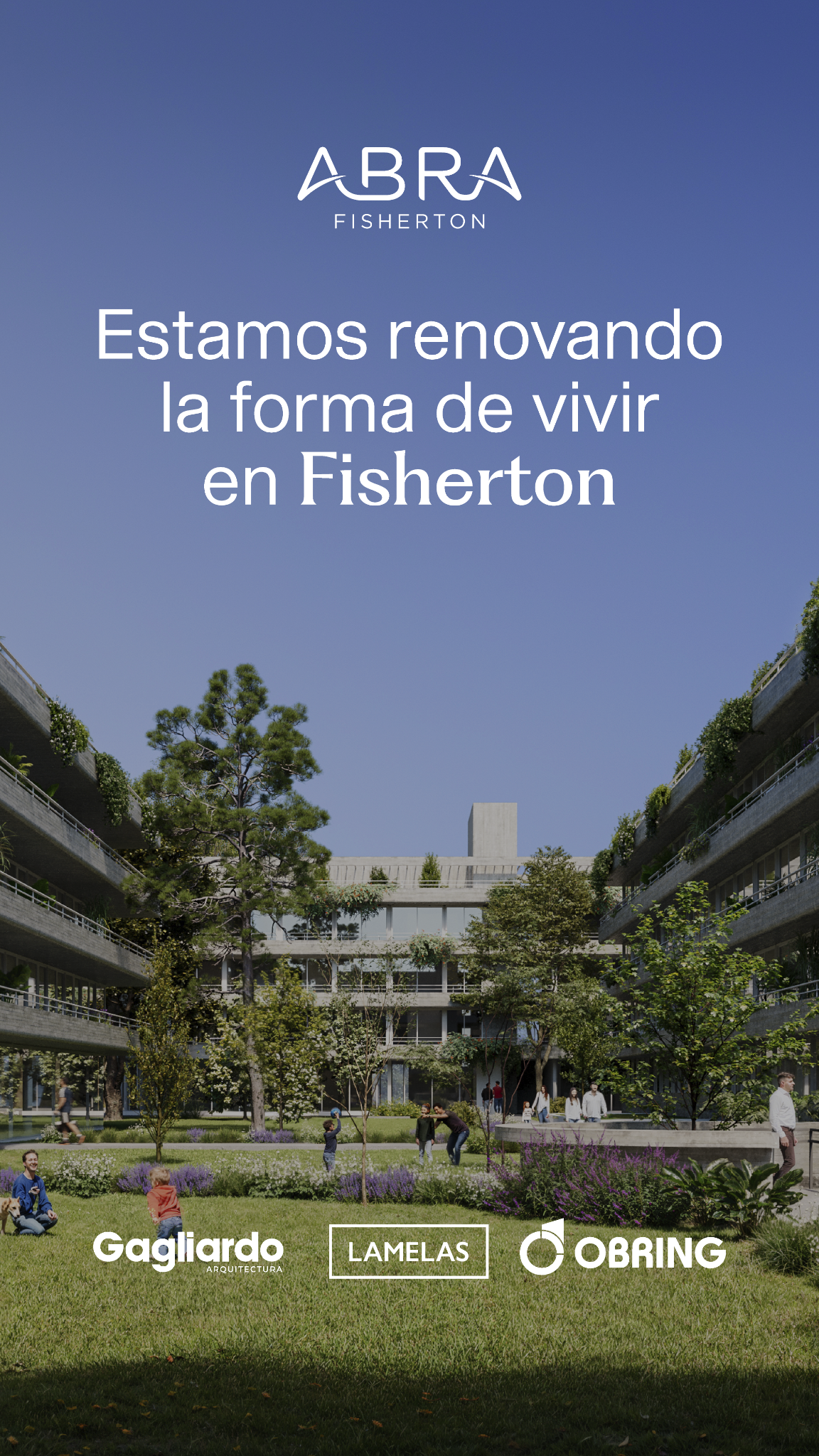 OBRING ARQUITECTURA Facebook ad: En ABRA Fisherton la arquitectura se encuentra con…