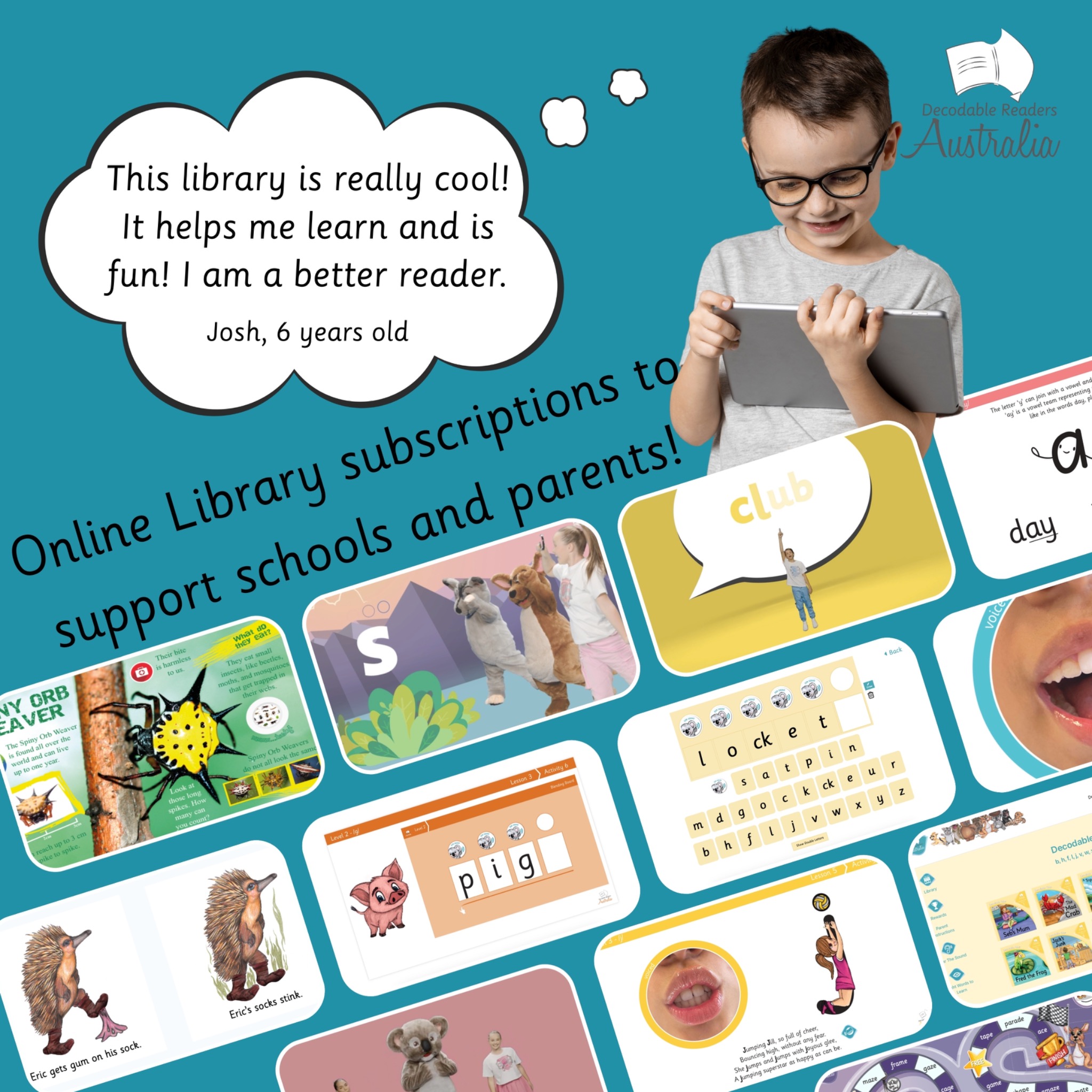Decodable Readers Australia Facebook ad
