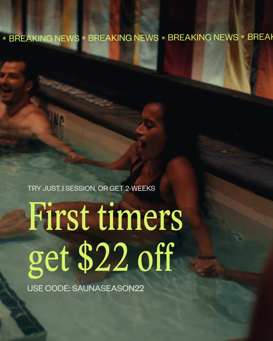Othership Facebook ad: First time? Get $22 off