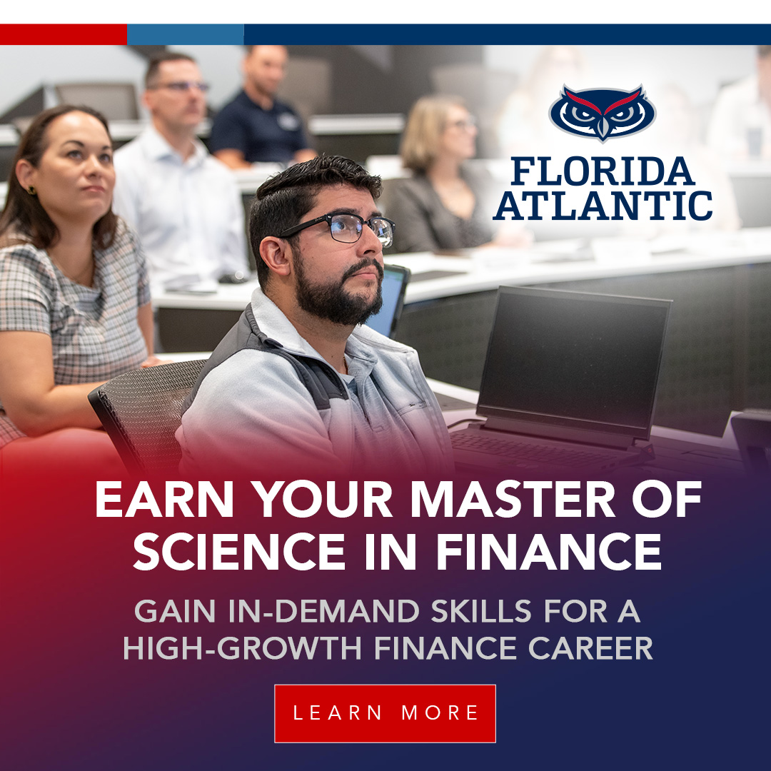 Florida Atlantic Executive Education Facebook ad