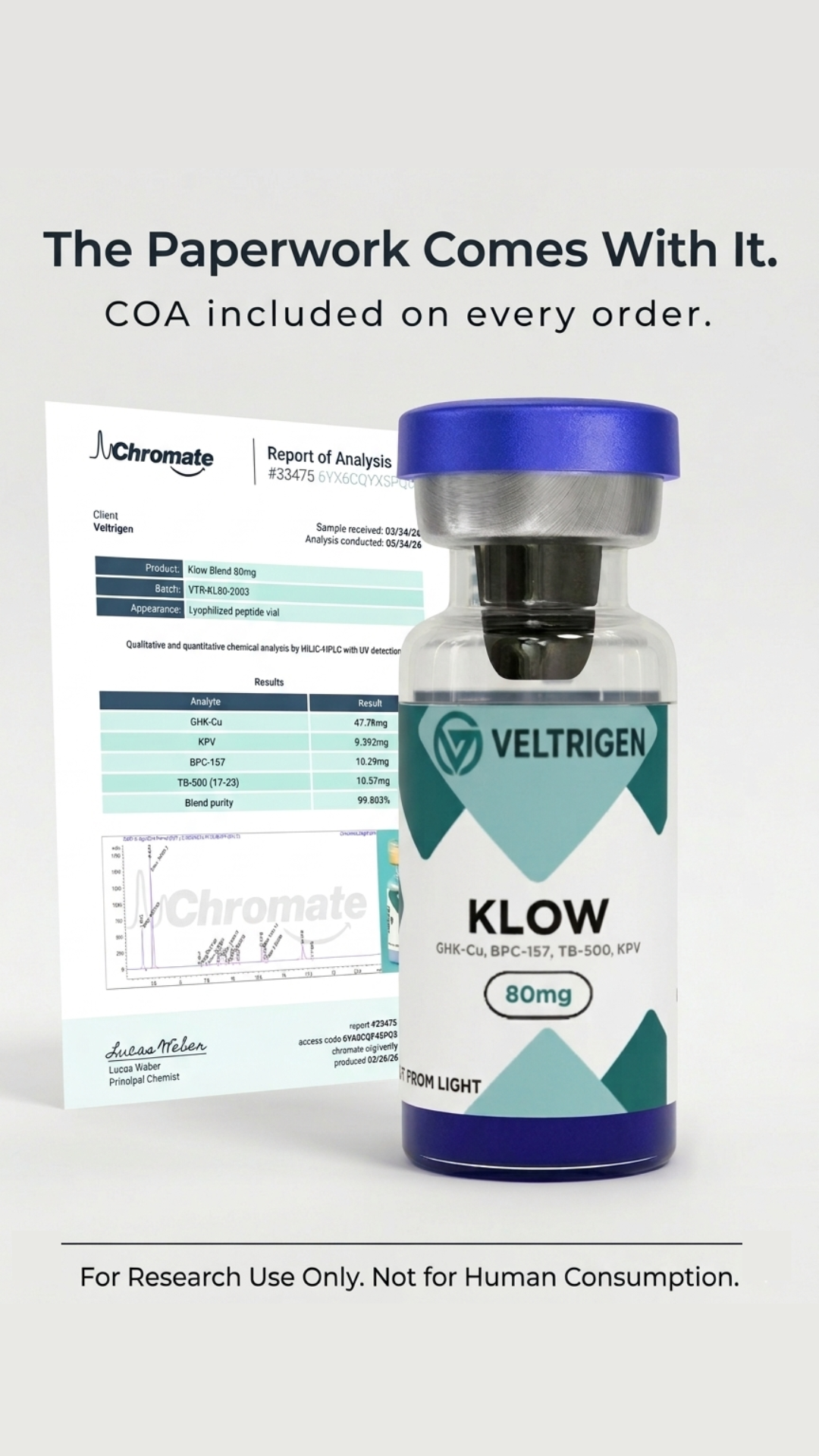 Veltrigen Facebook ad from Apr 8, 2026