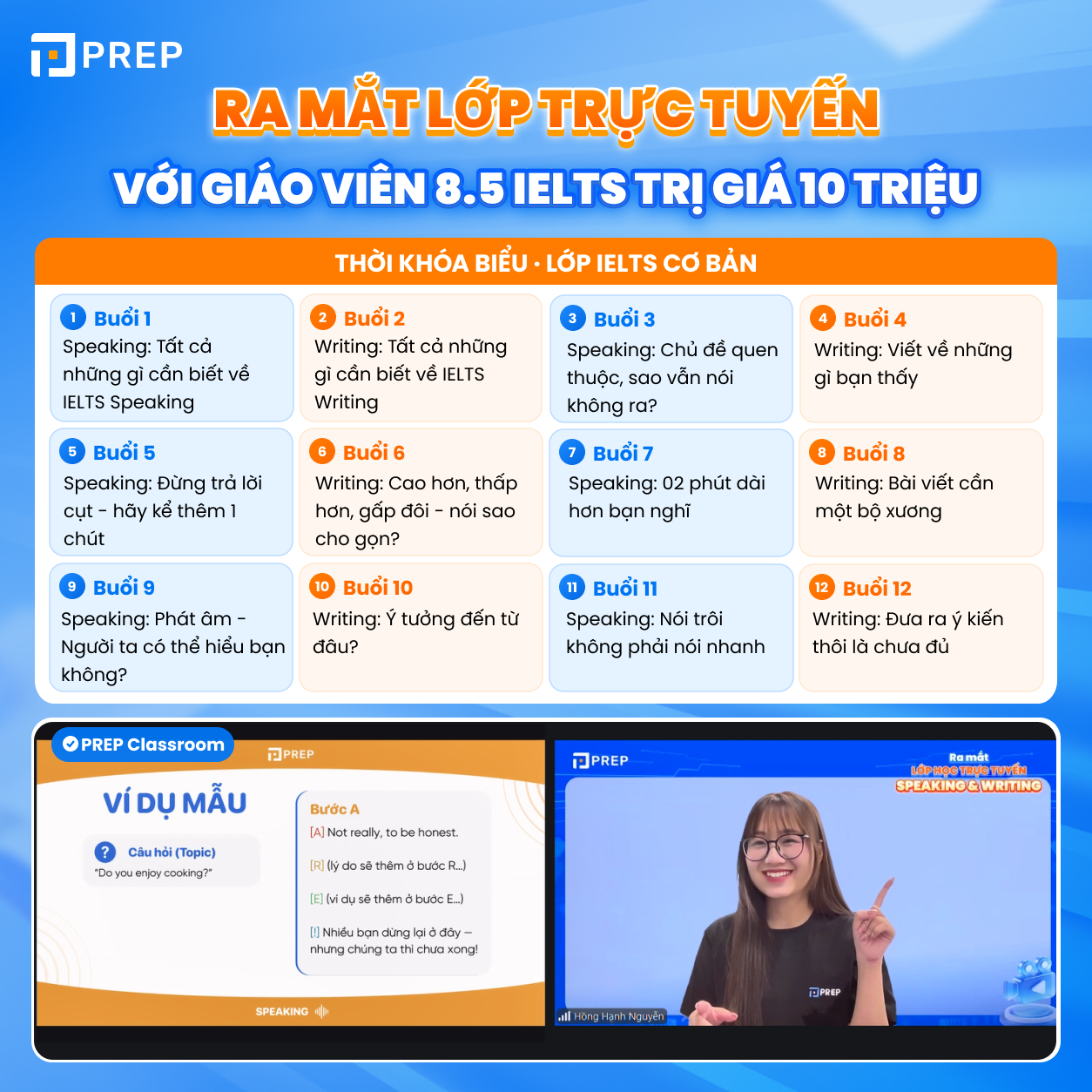 Prep For IELTS Facebook ad
