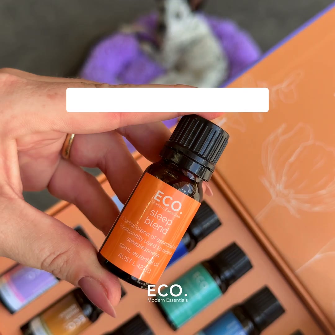ECO. Modern Essentials Facebook ad: 4 Easy Ways to Use Essential Oils
