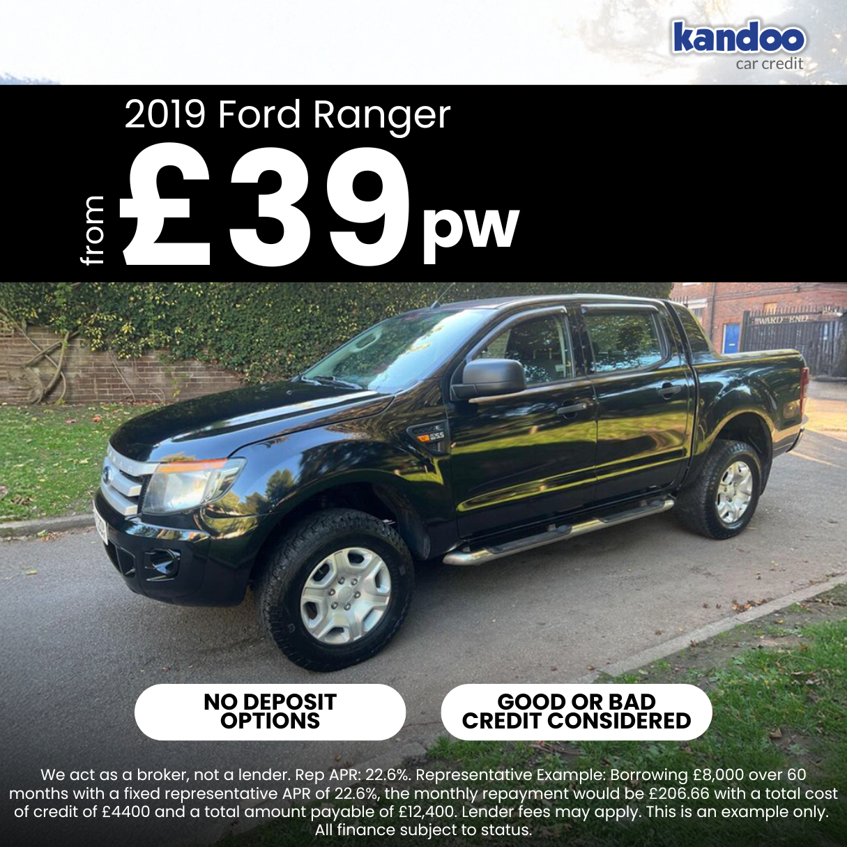 Kandoo Car Credit Facebook ad