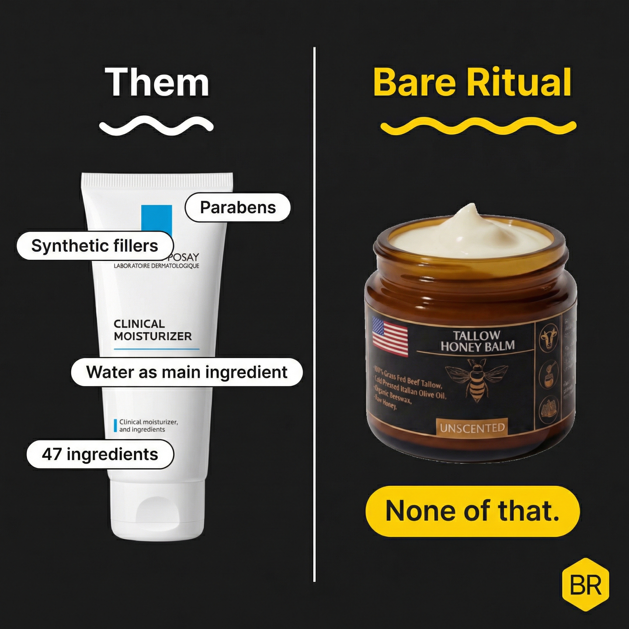 Bare Ritual Facebook ad