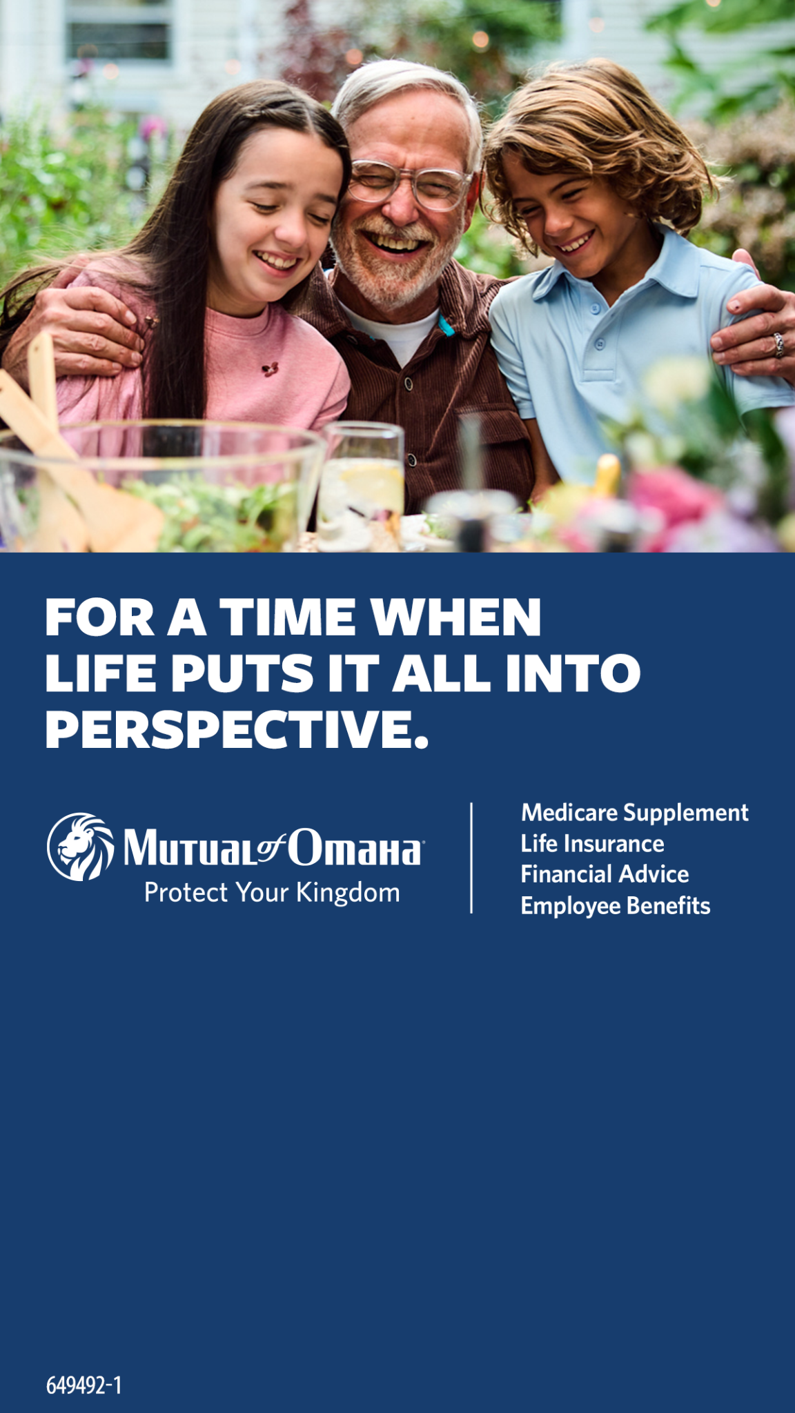 Mutual of Omaha Facebook ad