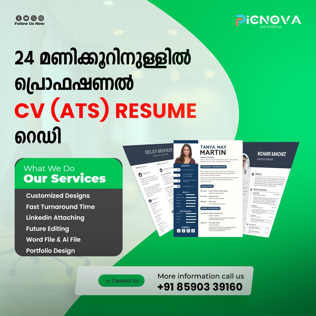 Picnova Facebook ad: Contact us