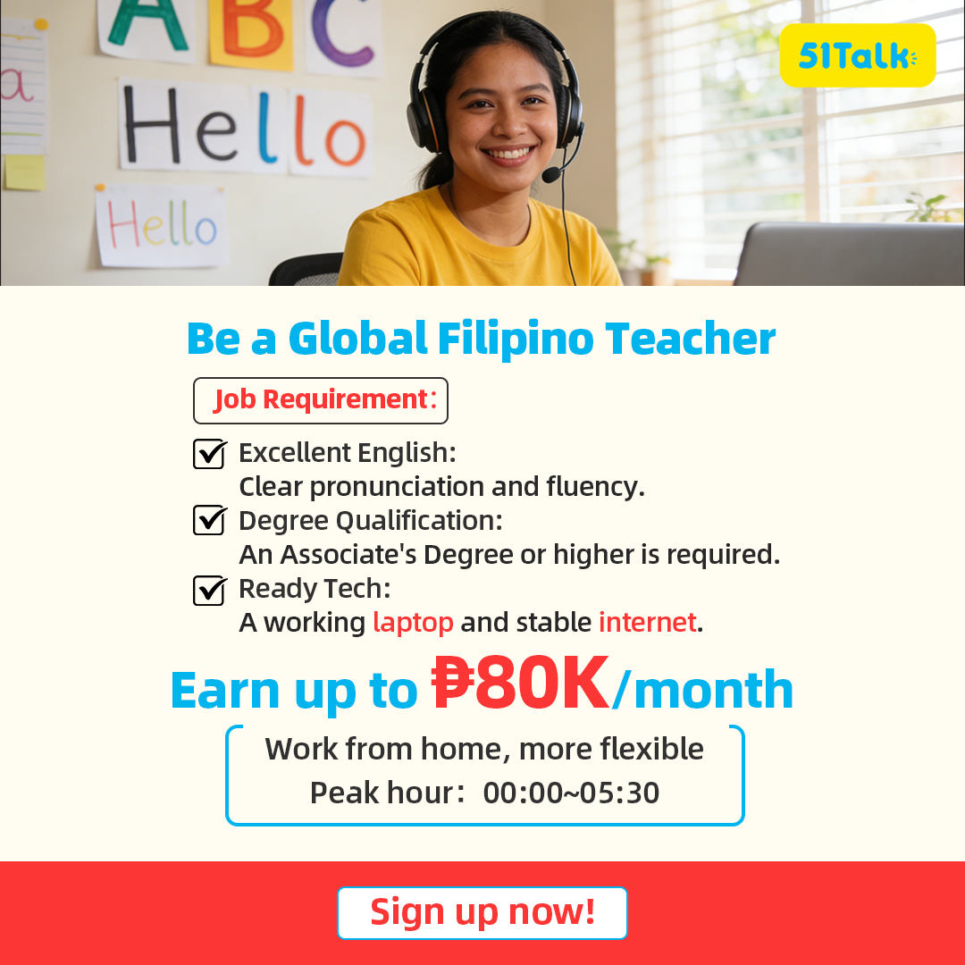 51Talk PH Facebook ad
