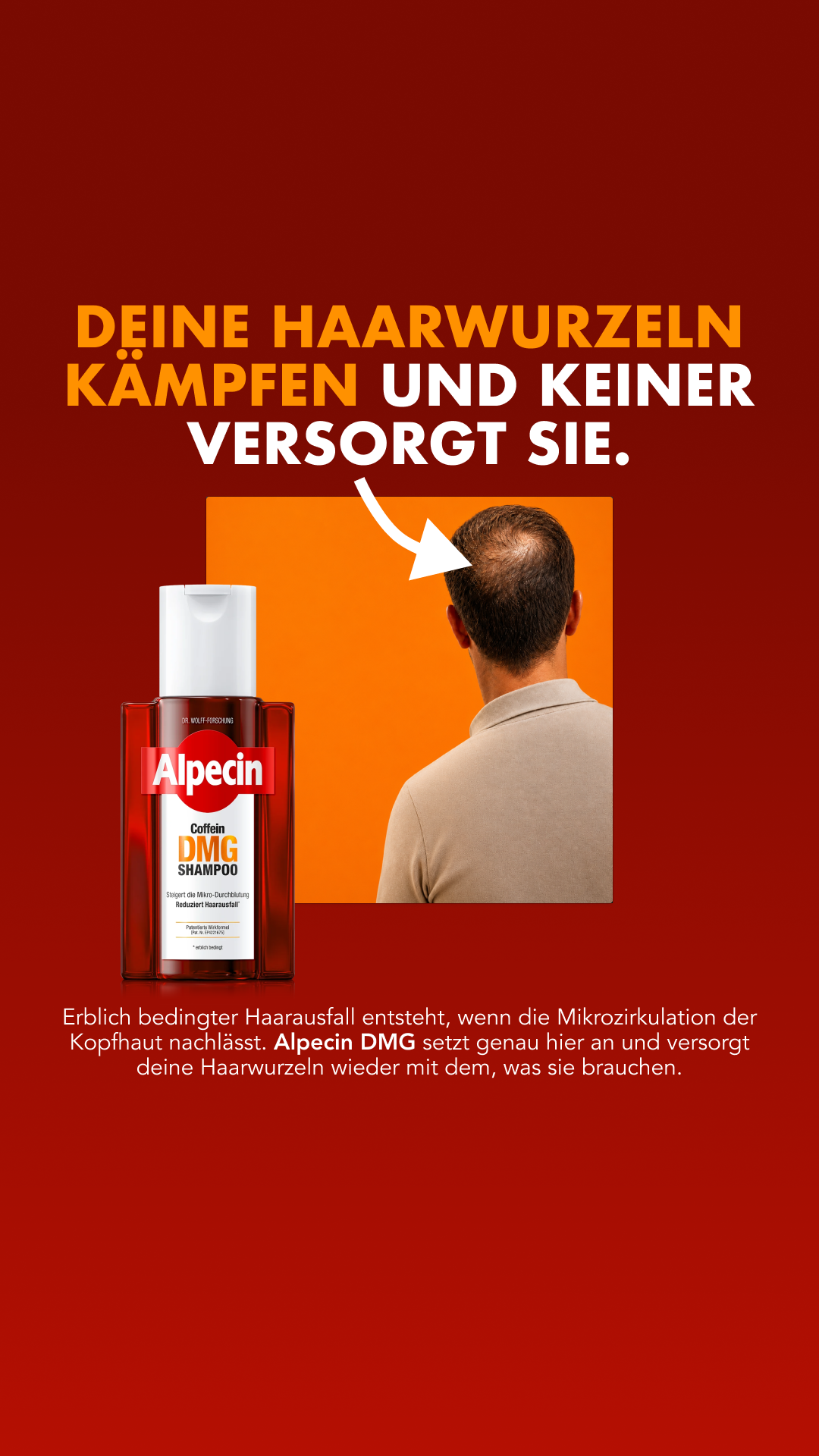 Alpecin Facebook ad