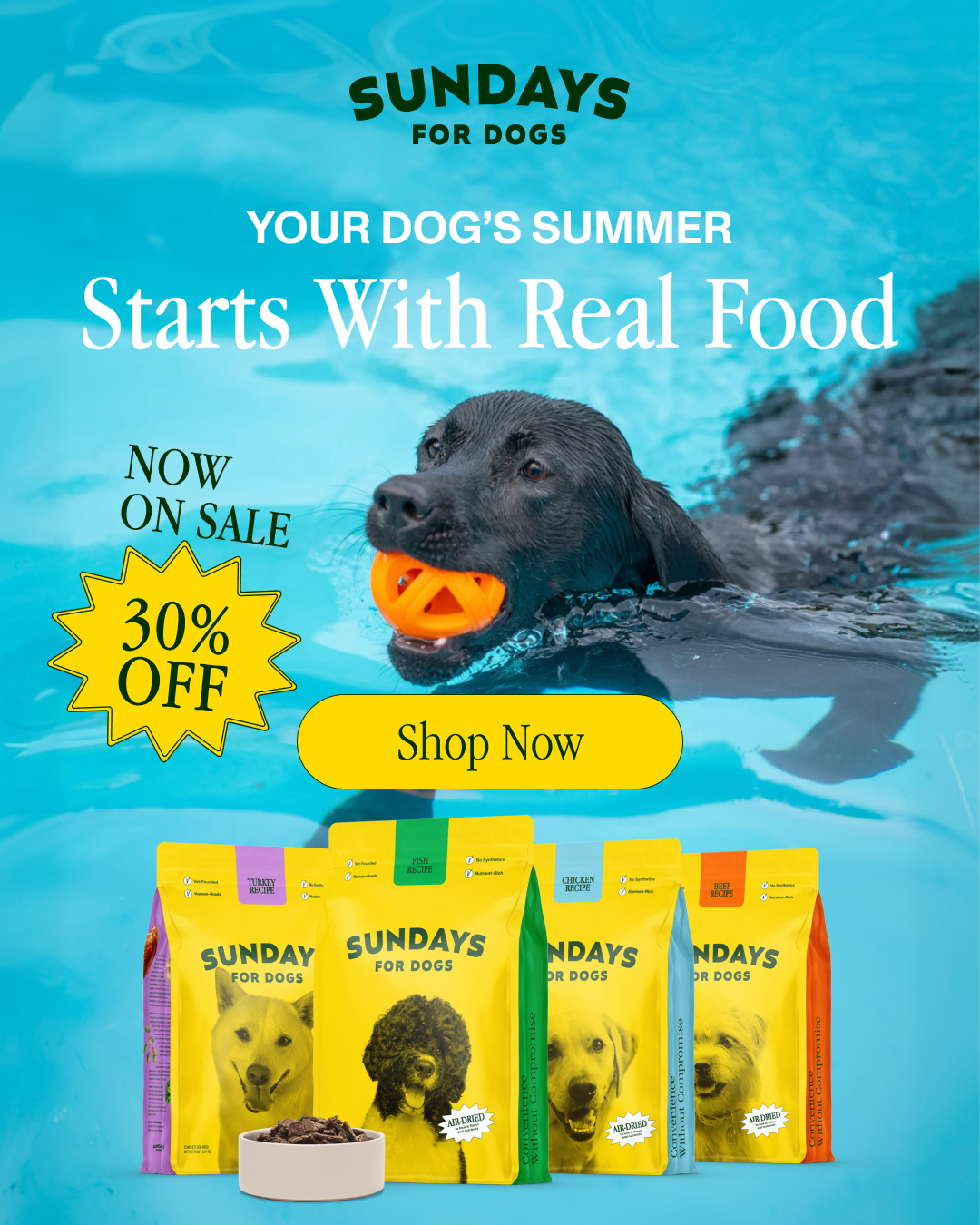 Sundays Facebook ad