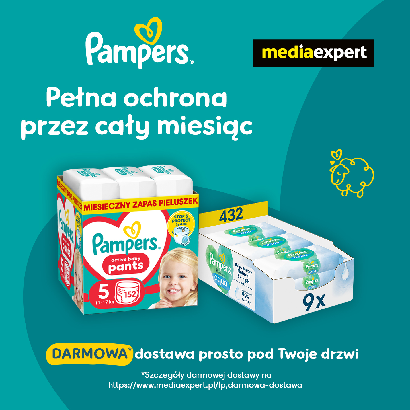 Pampers Facebook ad