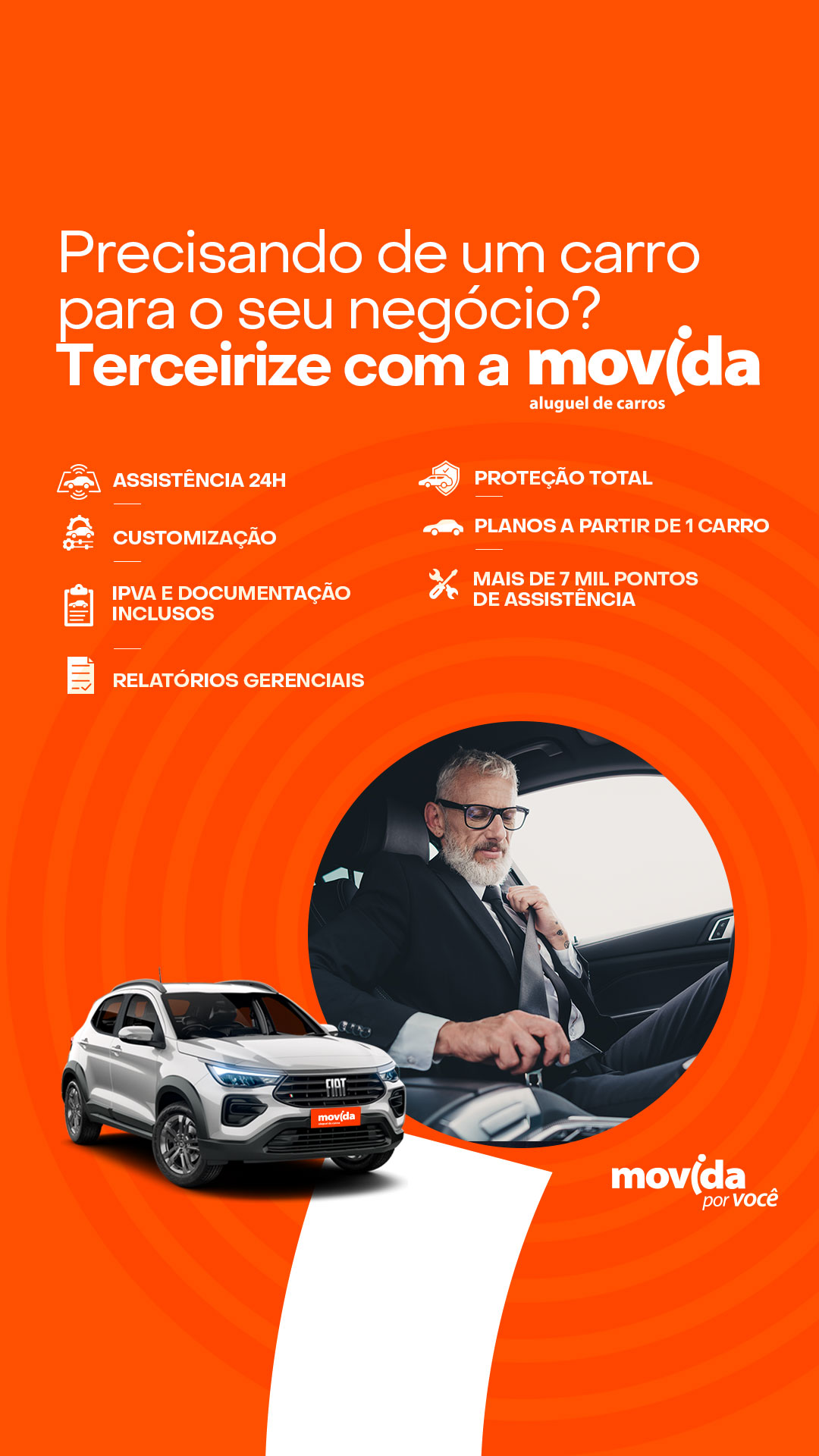 Movida Aluguel de Carros Facebook ad