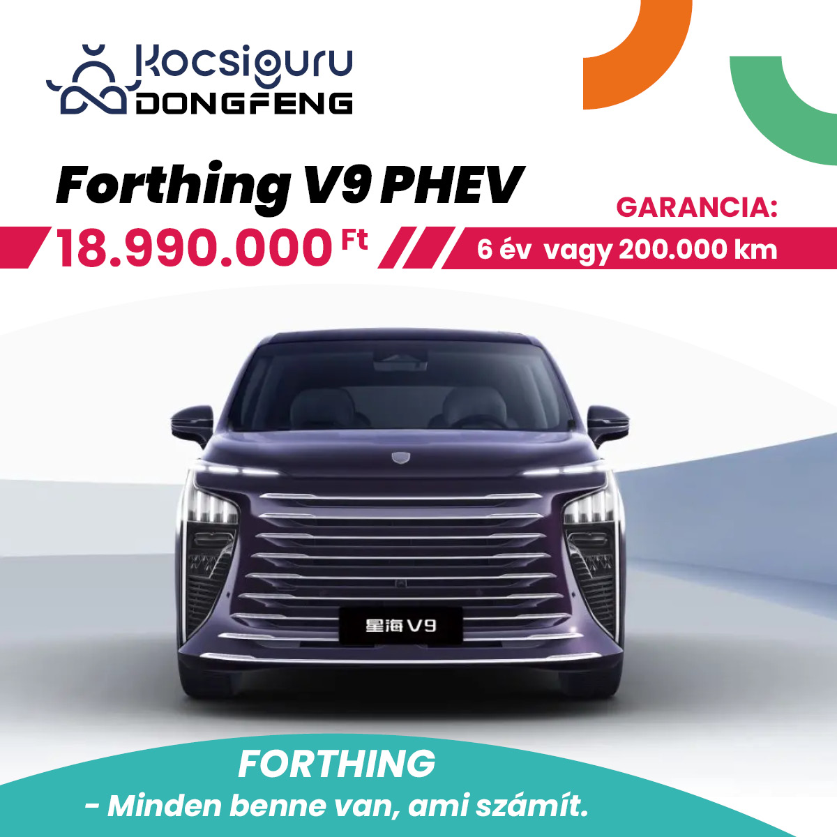 KocsiGuru Facebook ad: Foglalj időpontot tesztvezezetésre