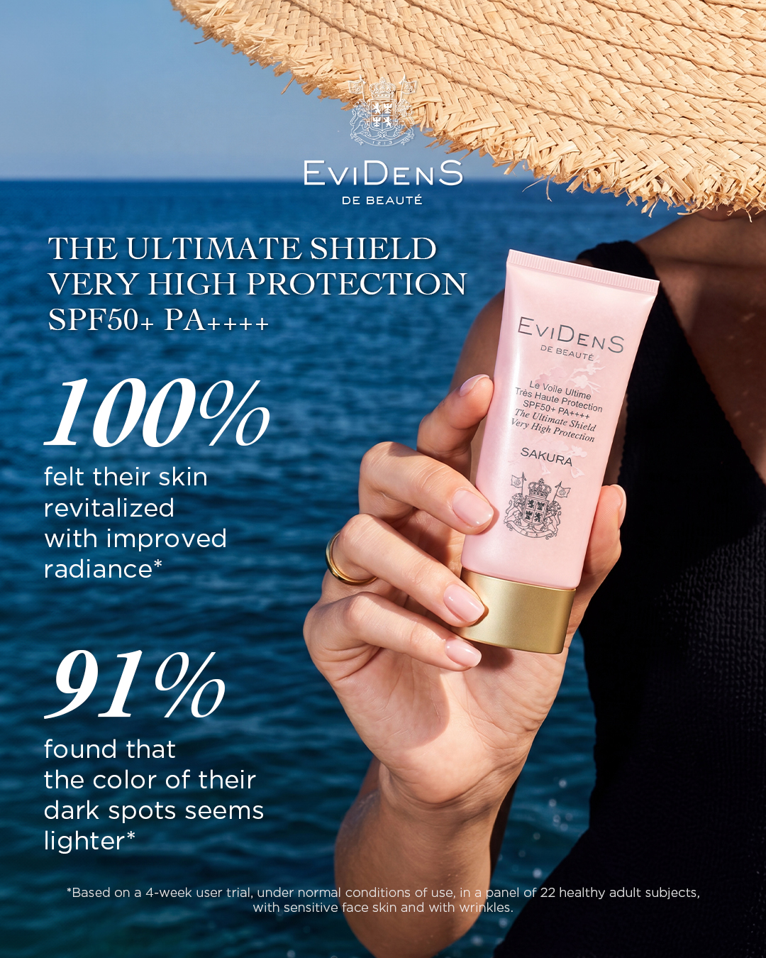 EviDenS de Beauté Facebook ad: Discover Our Best Sellers