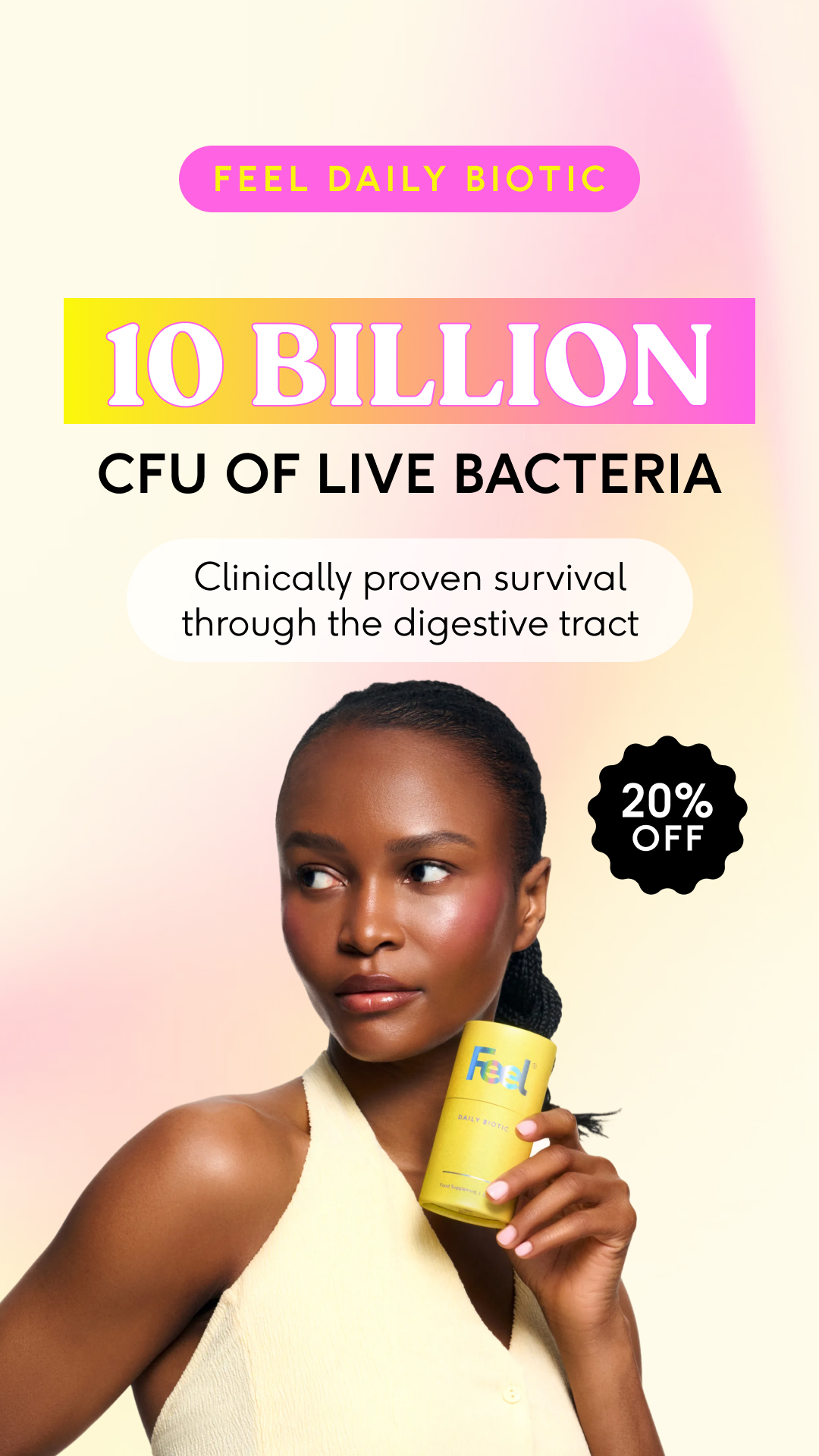 Feel Facebook ad