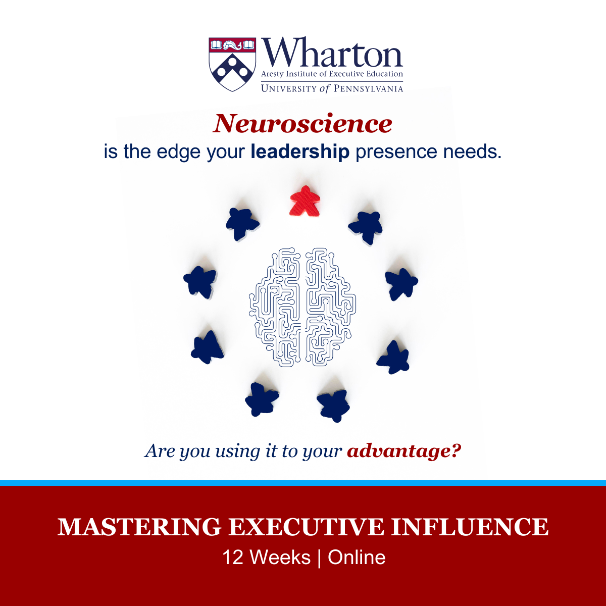 Wharton Executive Education Facebook ad
