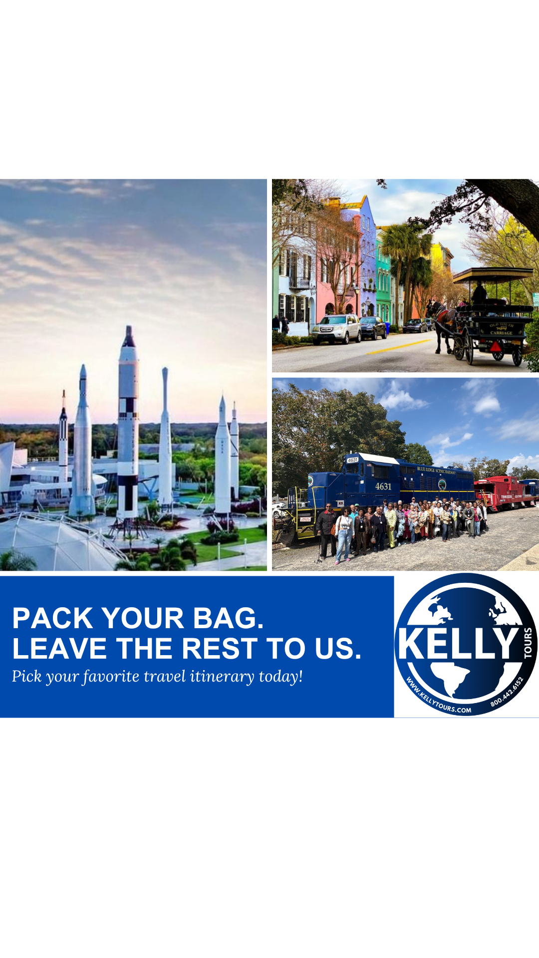 Kelly Tours Facebook ad