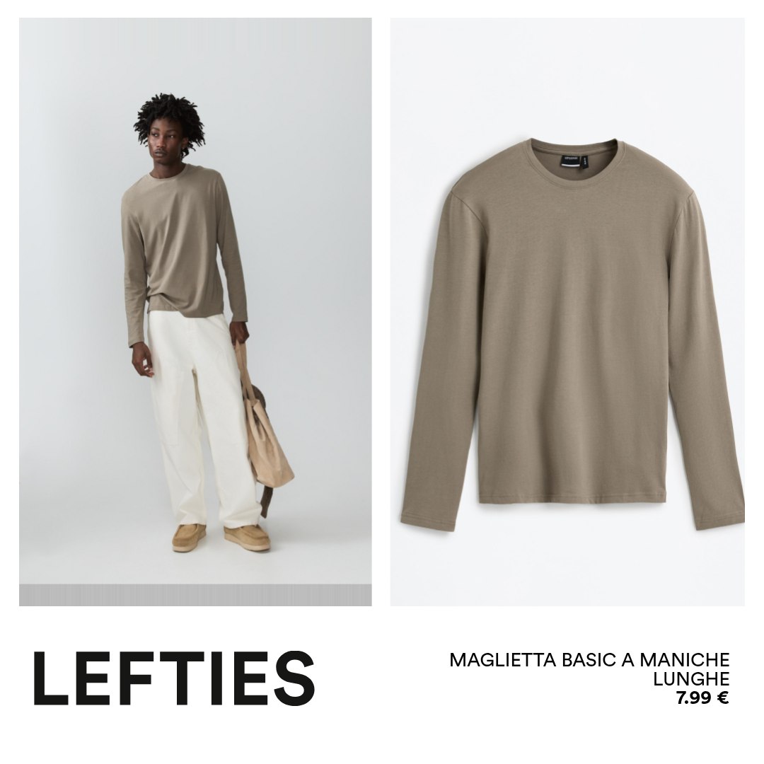 Lefties Facebook ad: Stile senza complicazioni.