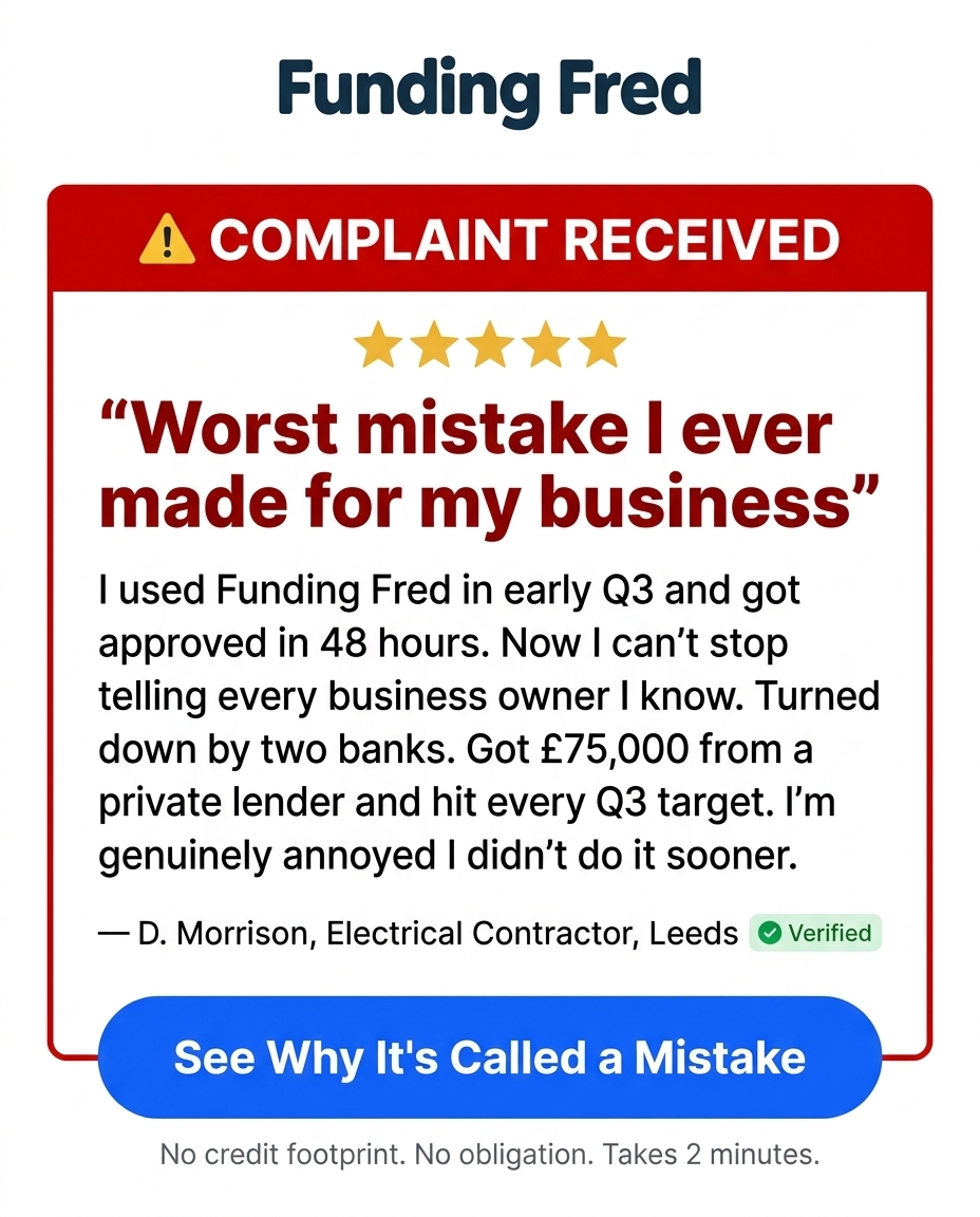 Funding Fred Facebook ad