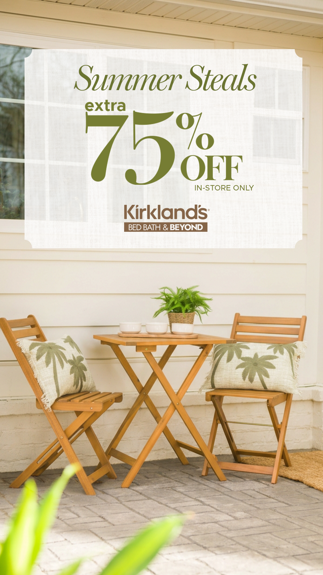 Kirkland's Home Facebook ad