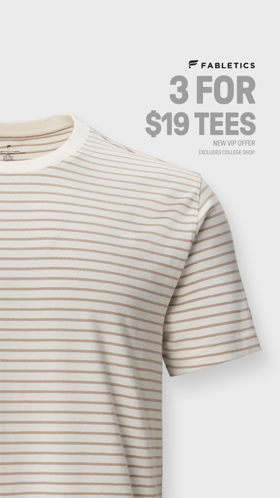 Fabletics Men Facebook ad