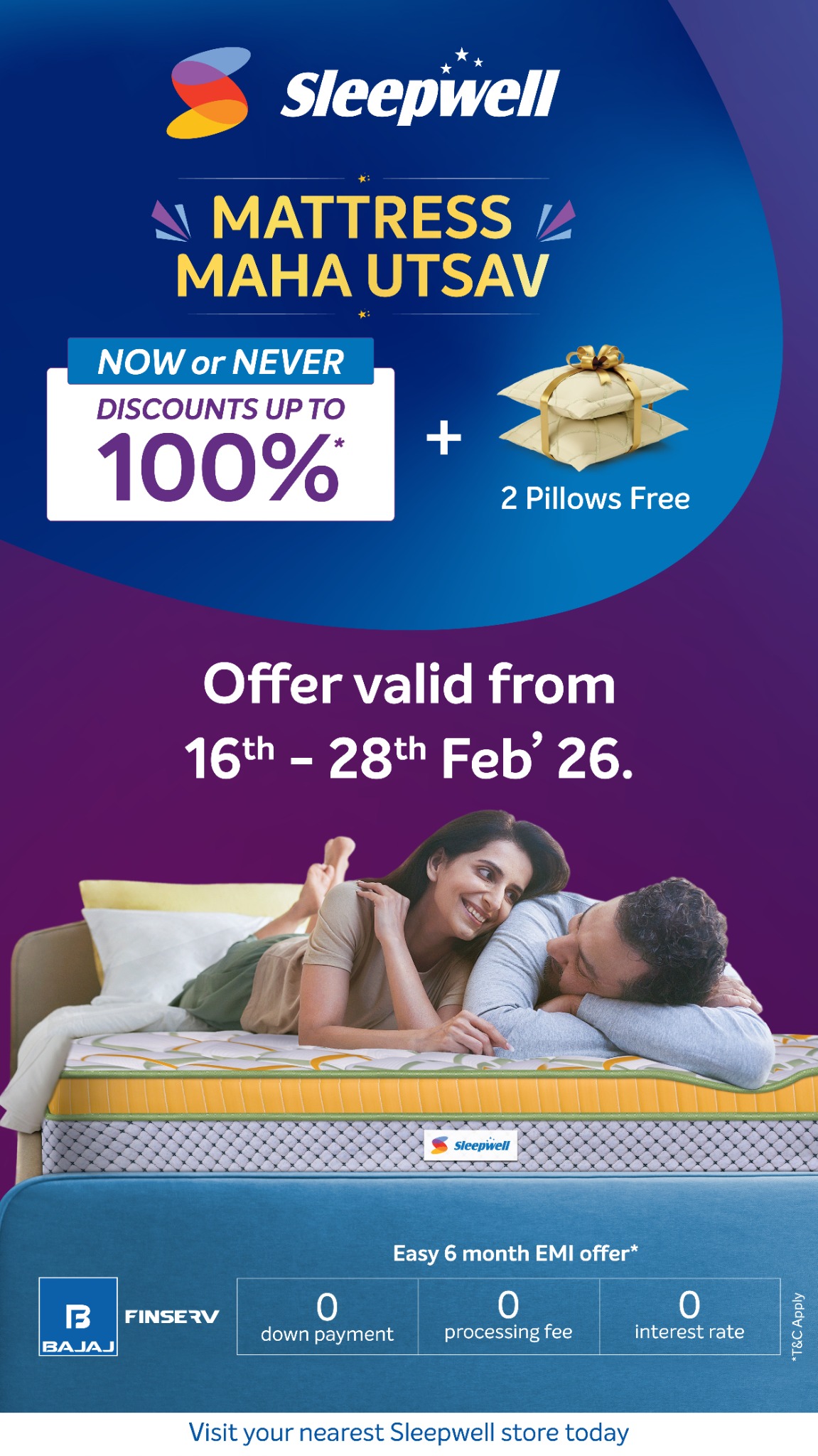 Sleepwell Facebook ad