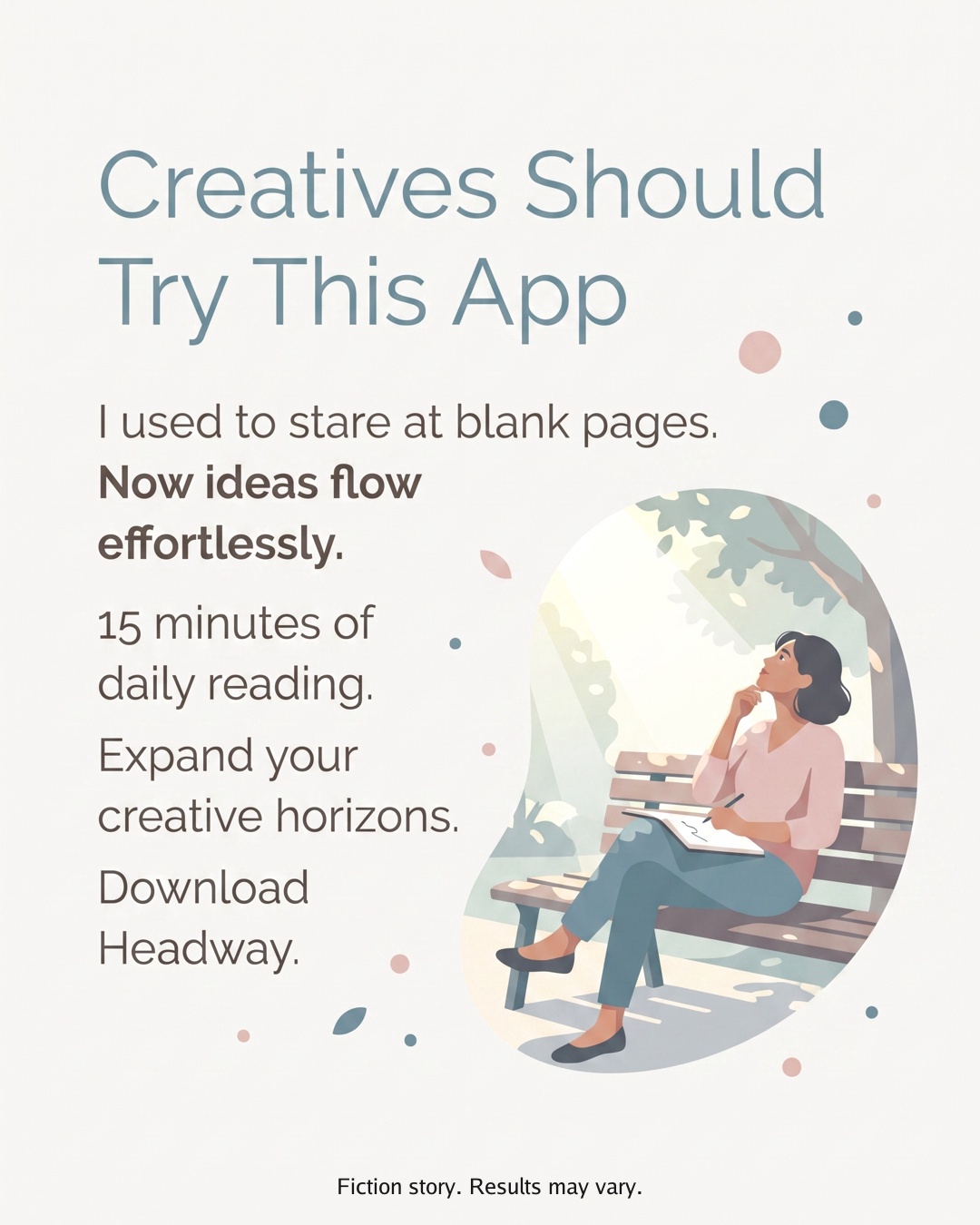 Headway App Facebook ad