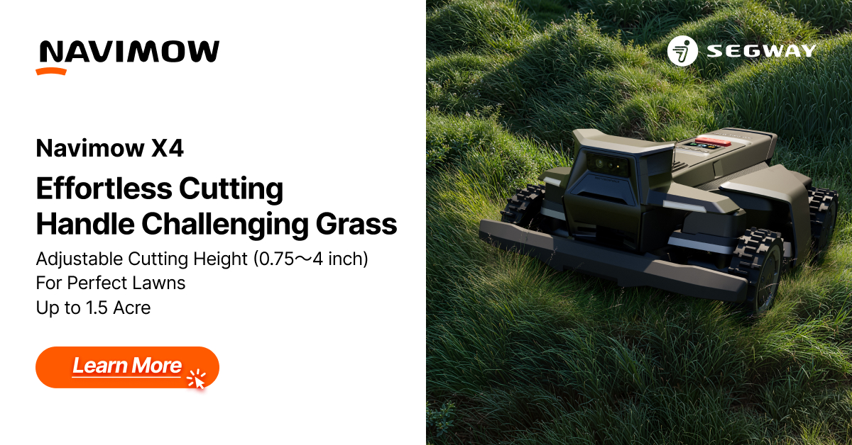 Segway Navimow Facebook ad from Jun 20, 2026