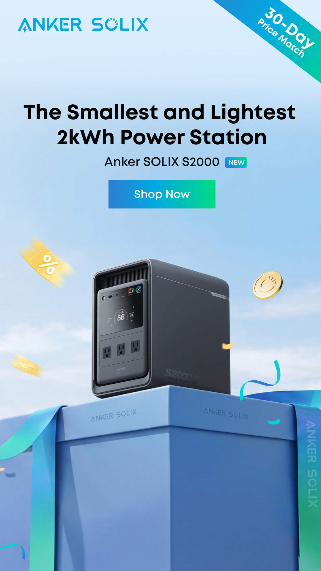 Anker SOLIX Facebook ad