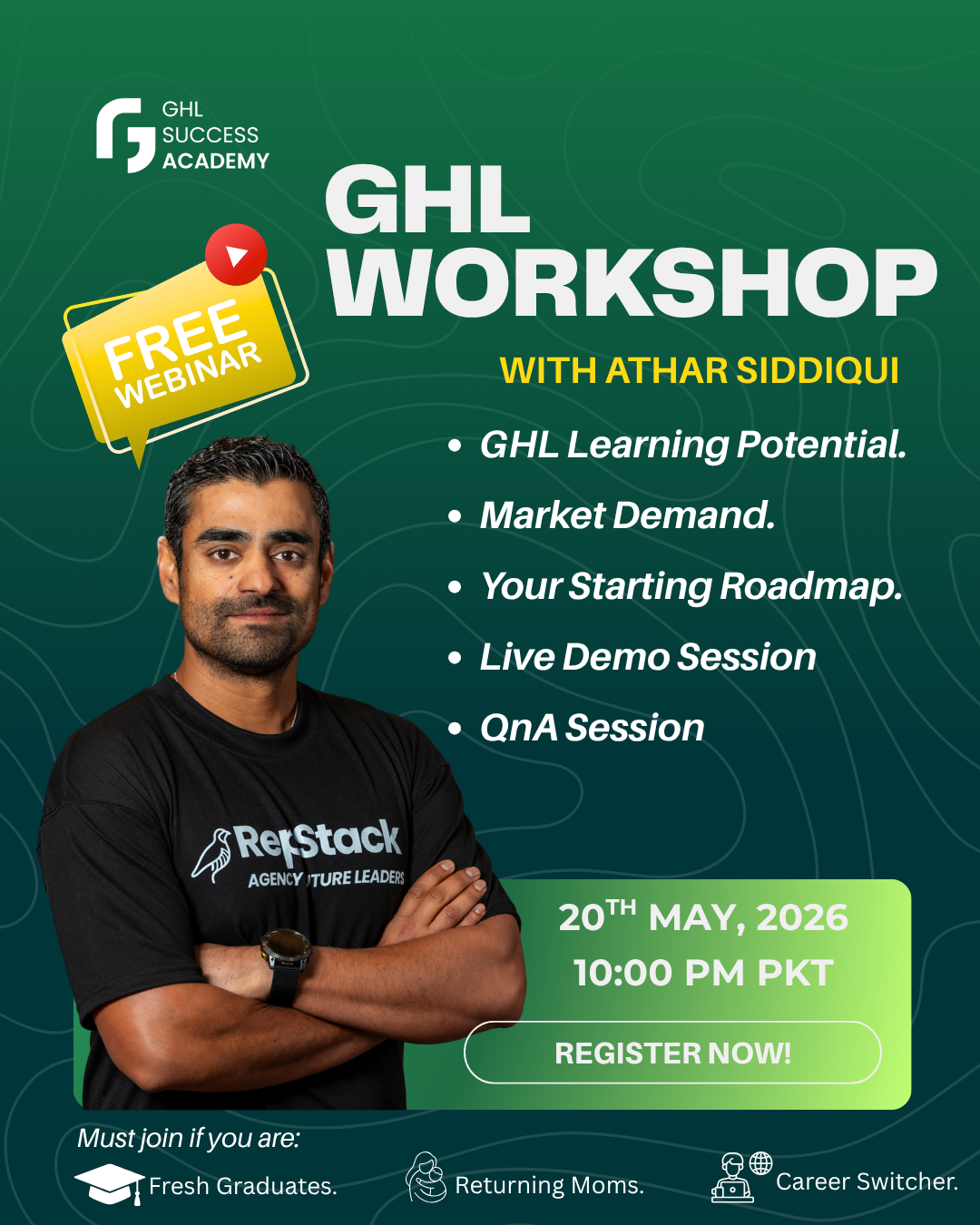 GHL Success Academy Facebook ad