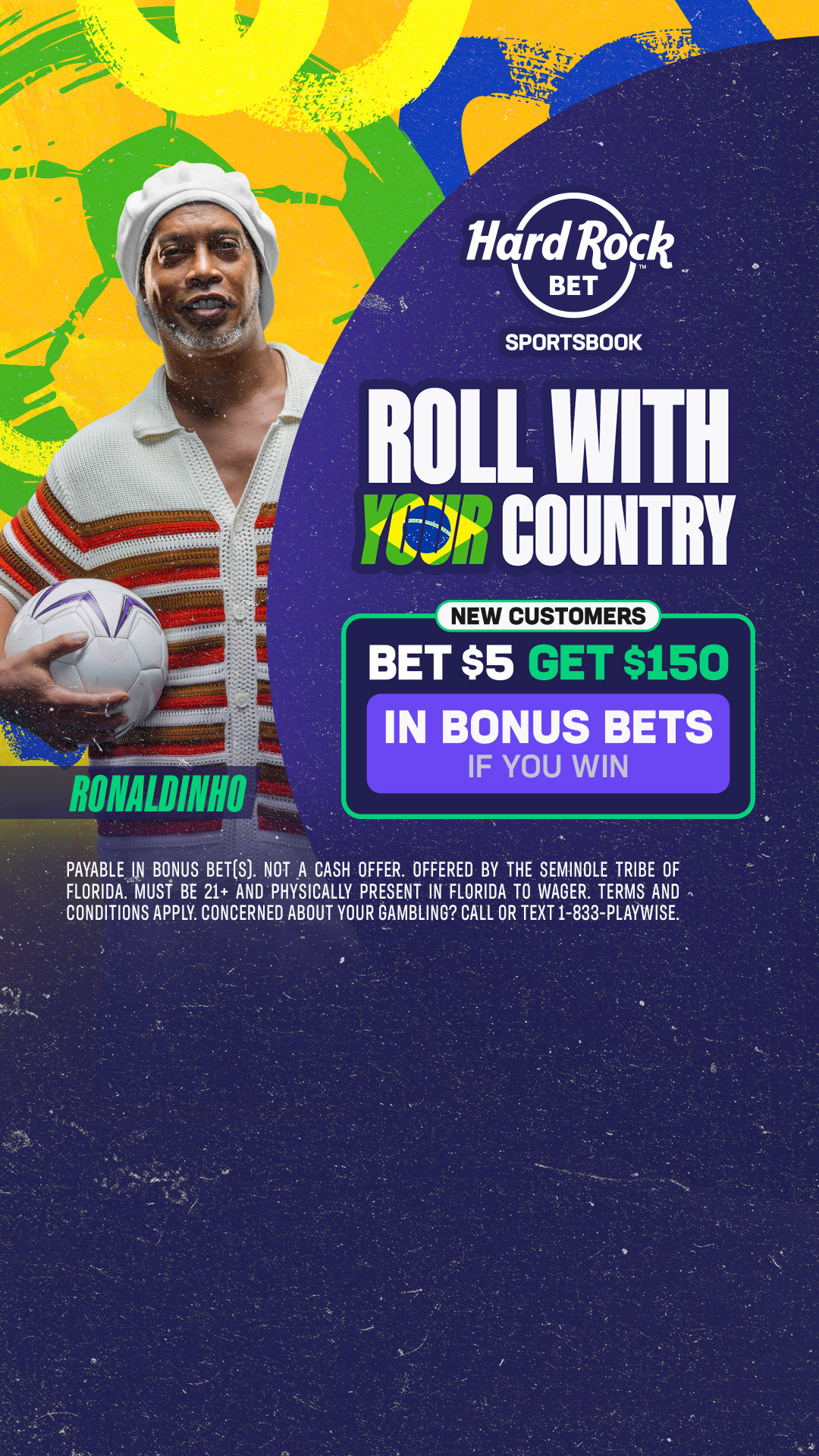 Hard Rock Bet Facebook ad