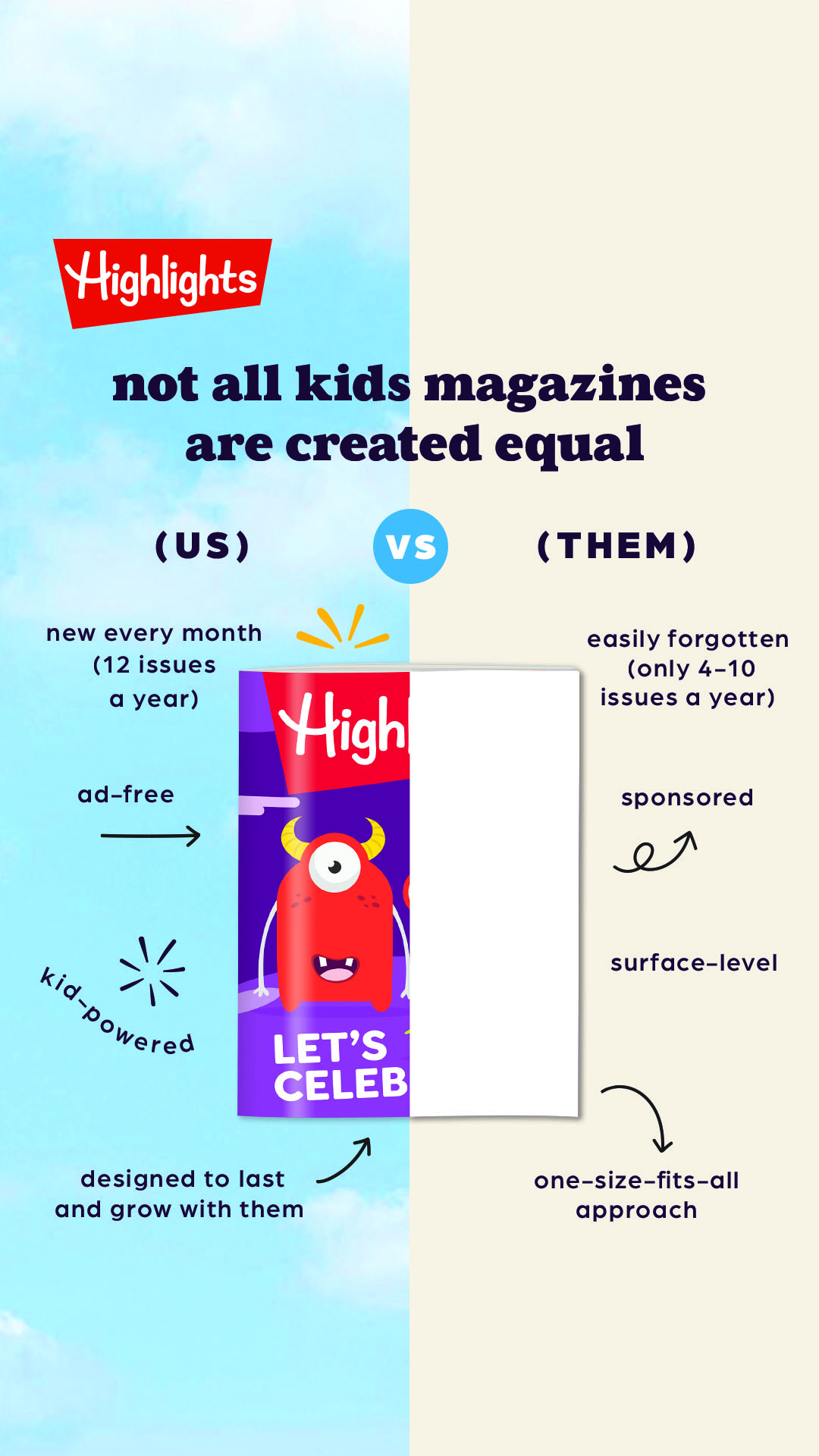 Highlights for Children Facebook ad