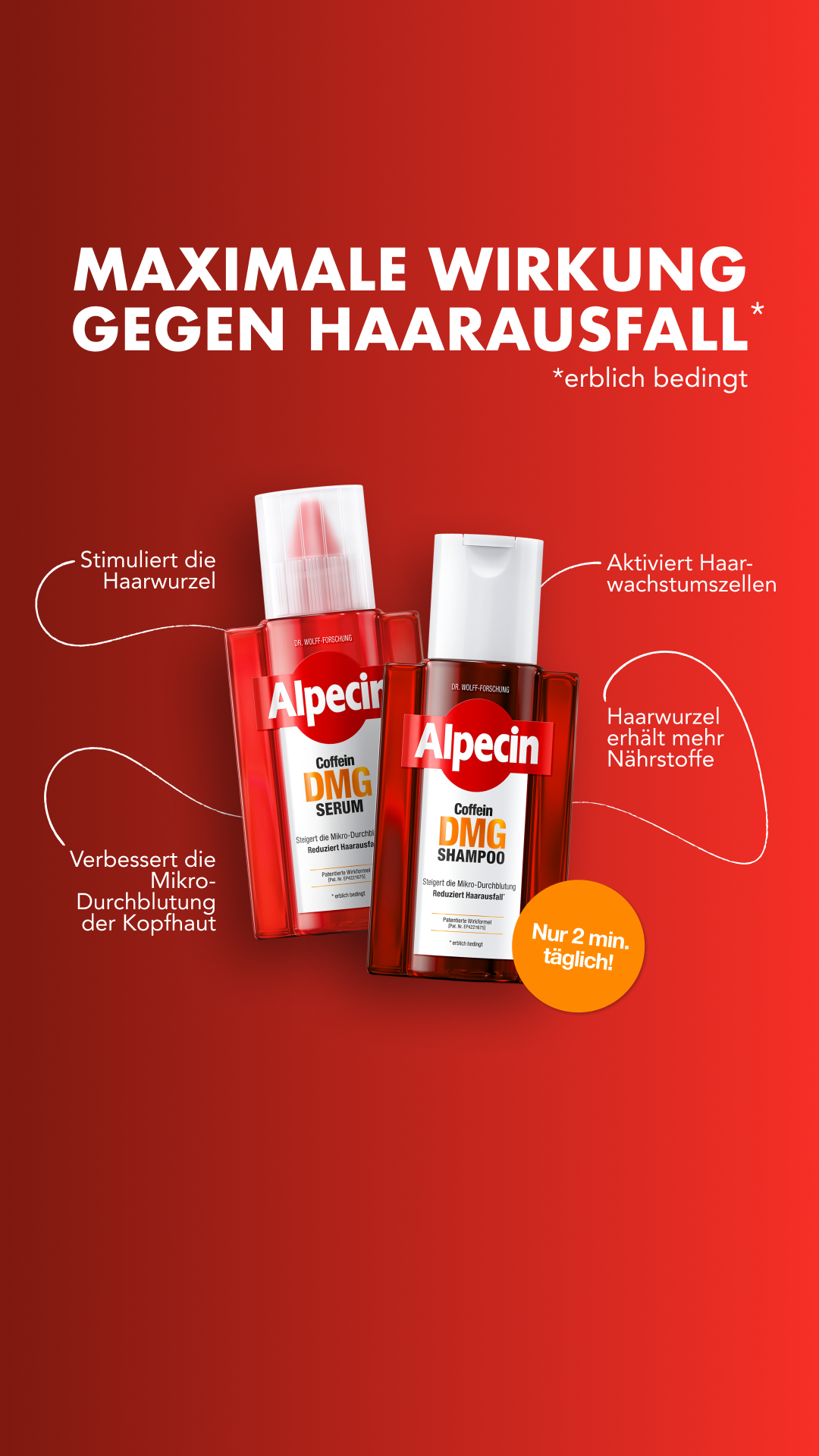 Alpecin Facebook ad