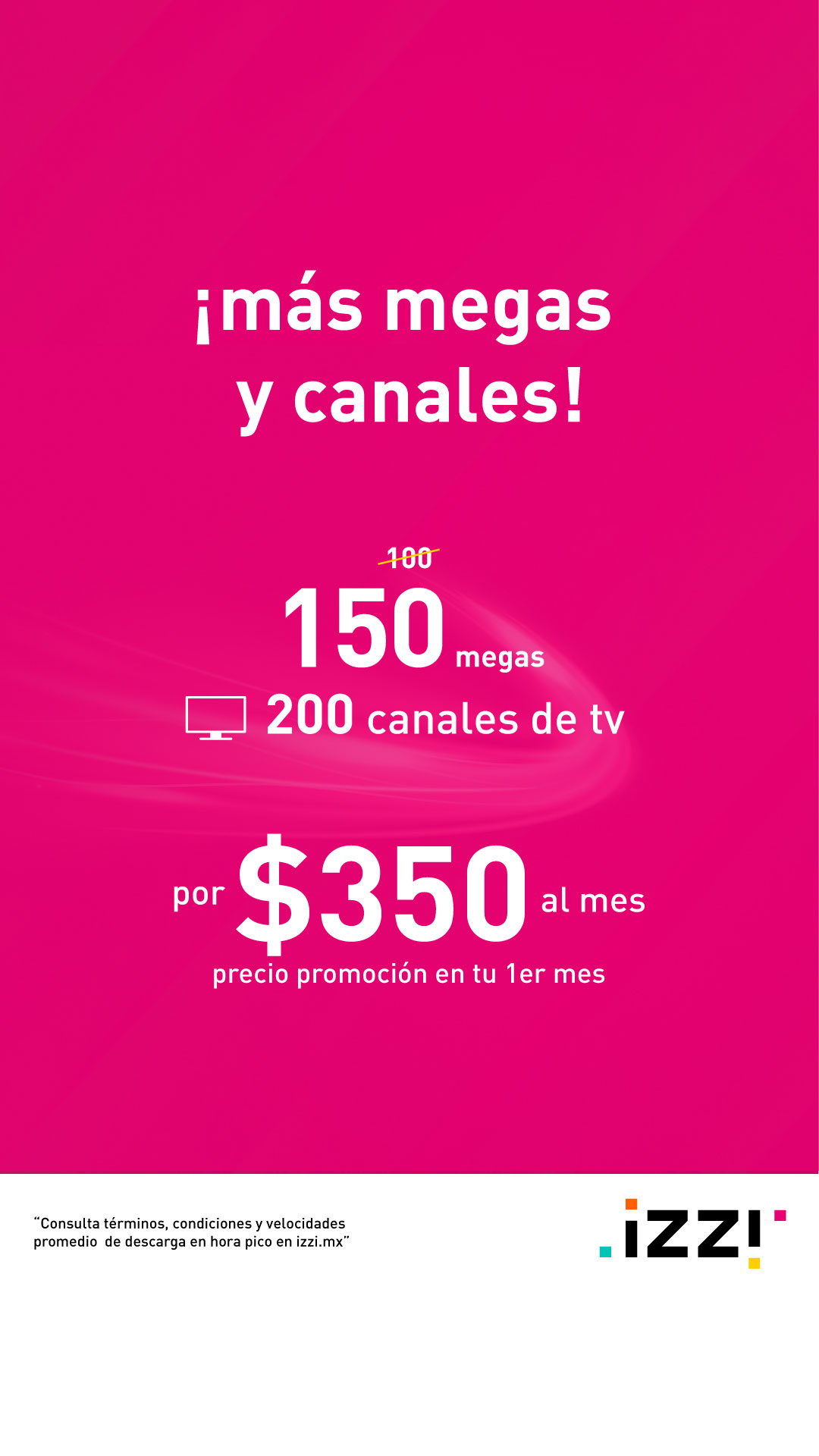 Internet y TV izzi  Facebook ad
