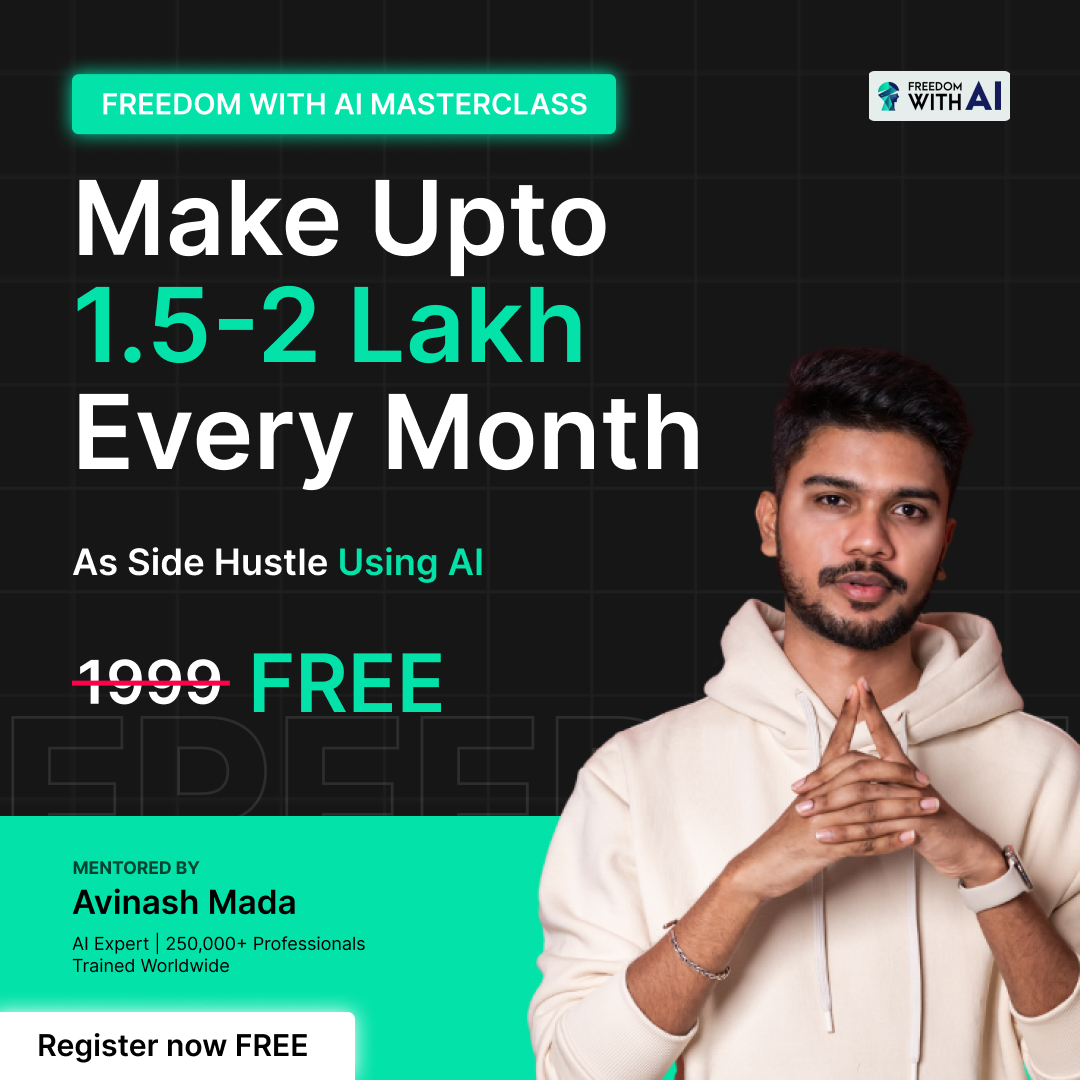 Avinash Mada Facebook ad