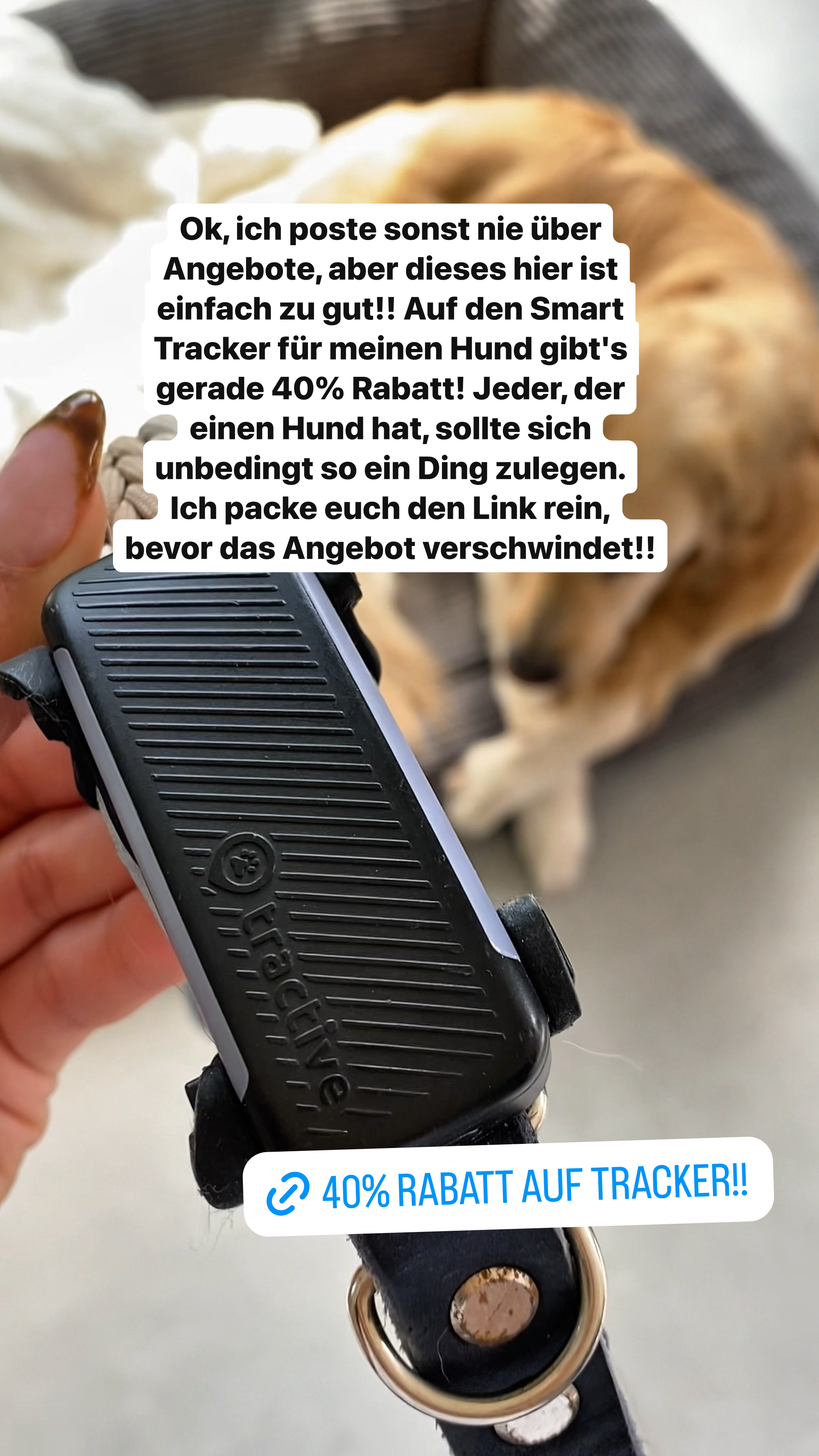 Tractive Facebook ad