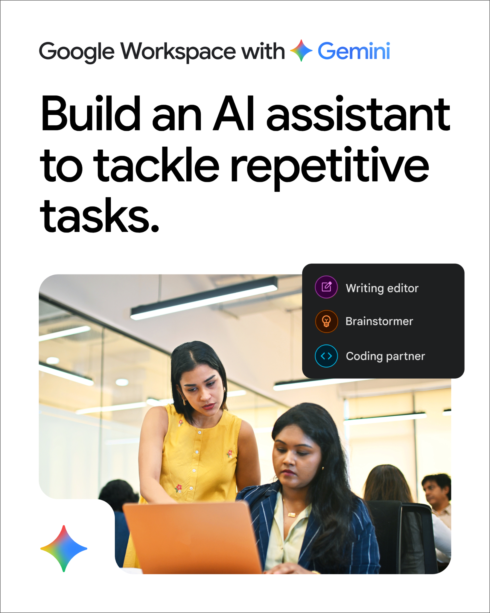 Google Workspace Facebook ad