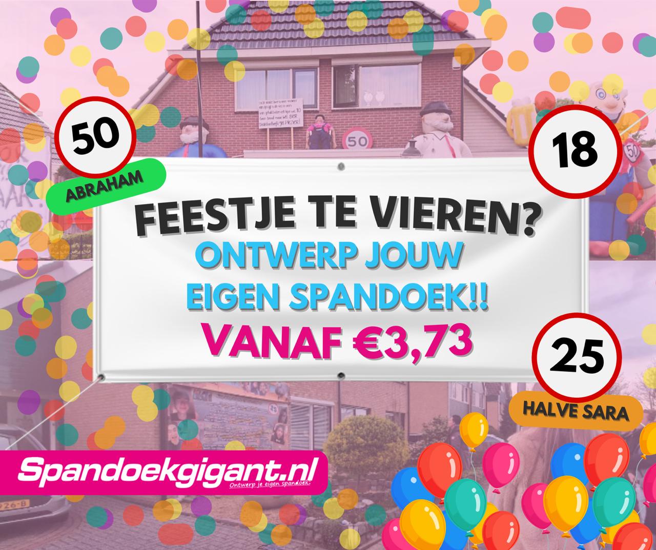 De Spandoekgigant Facebook ad