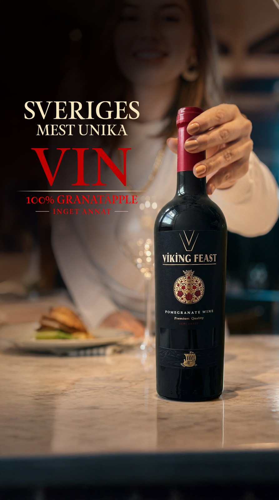 Feast 4 Vikings Facebook ad: Unikt vin. Rankat #1 i sin kategori 169 kr