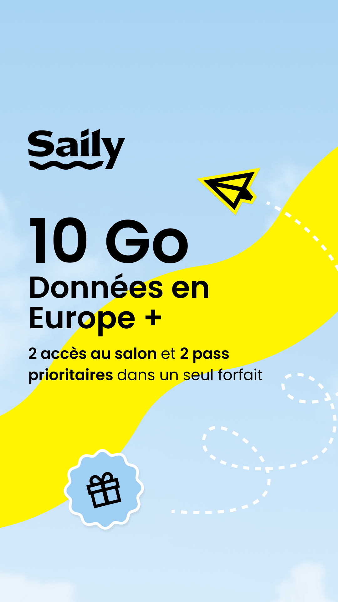 Saily Facebook ad