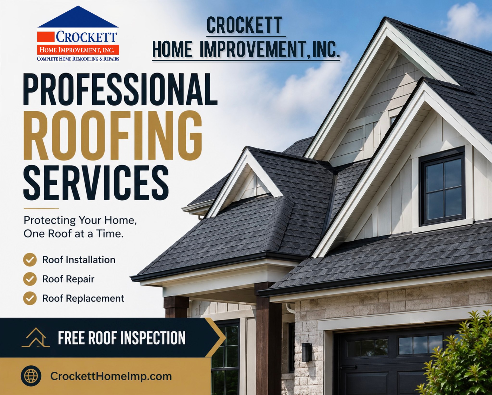 Crockett Home Improvement, Inc. Facebook ad