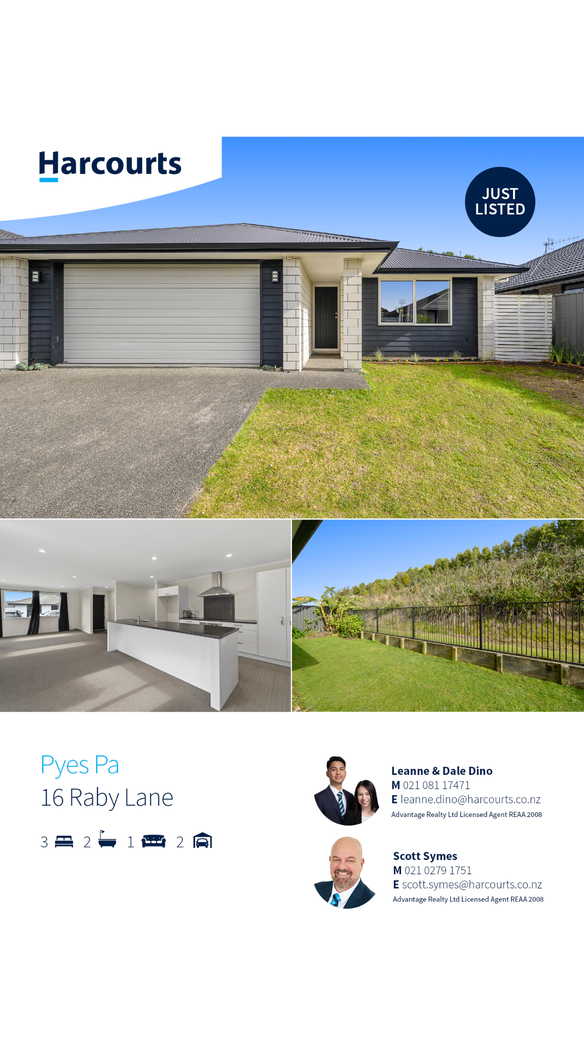 Harcourts Advantage Tauranga Facebook ad