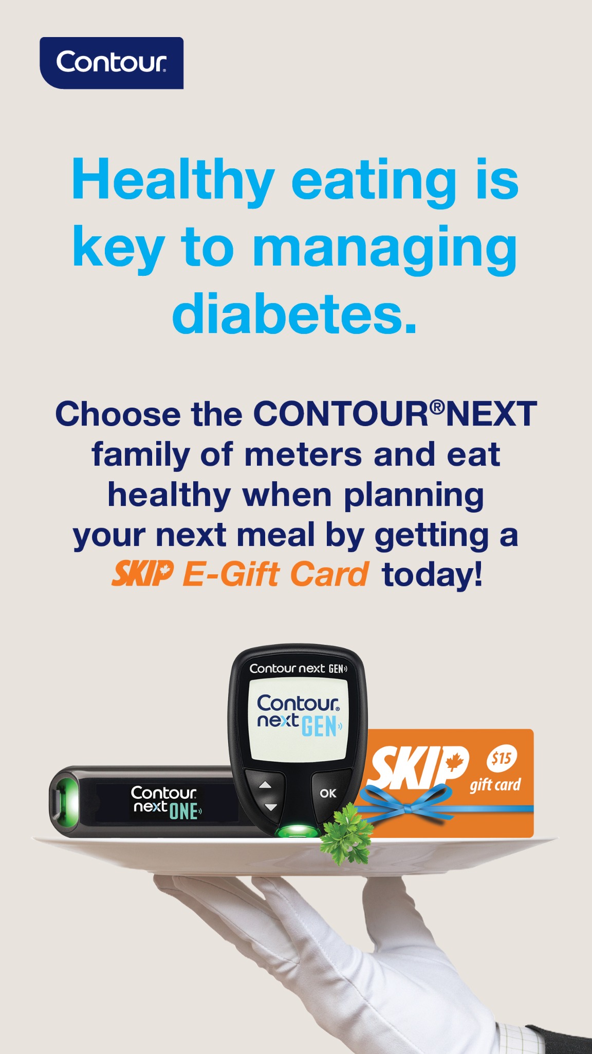 Contour Diabetes Solutions Facebook ad