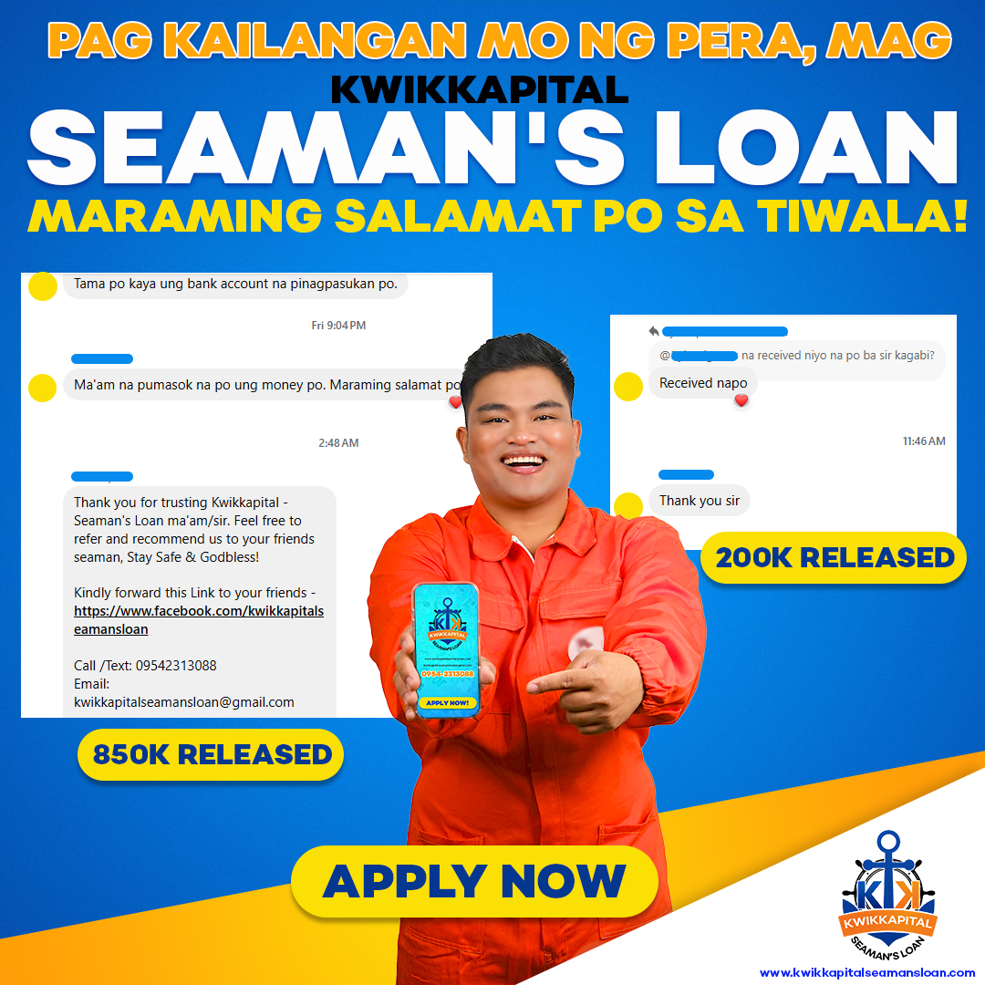 KwikKapital - Seaman's Loan Facebook ad