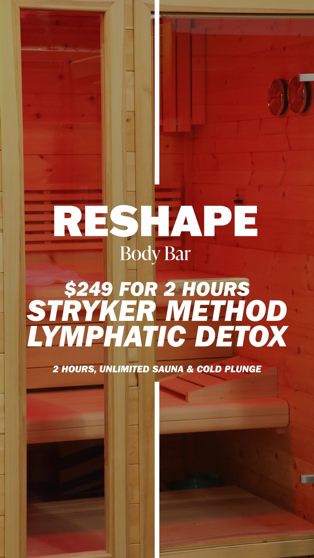 Reshape Body Bar Facebook ad