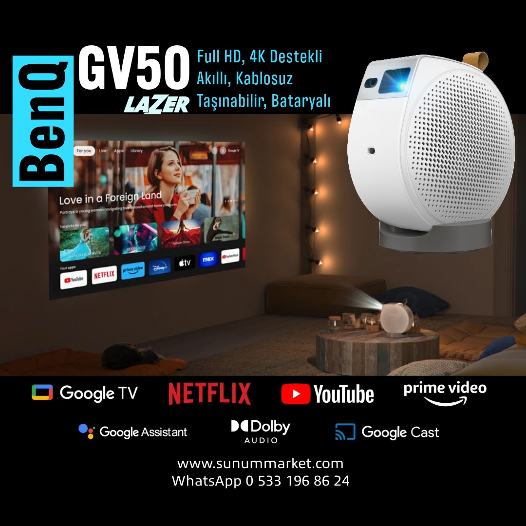 sunummarket Facebook ad: BenQ GV50