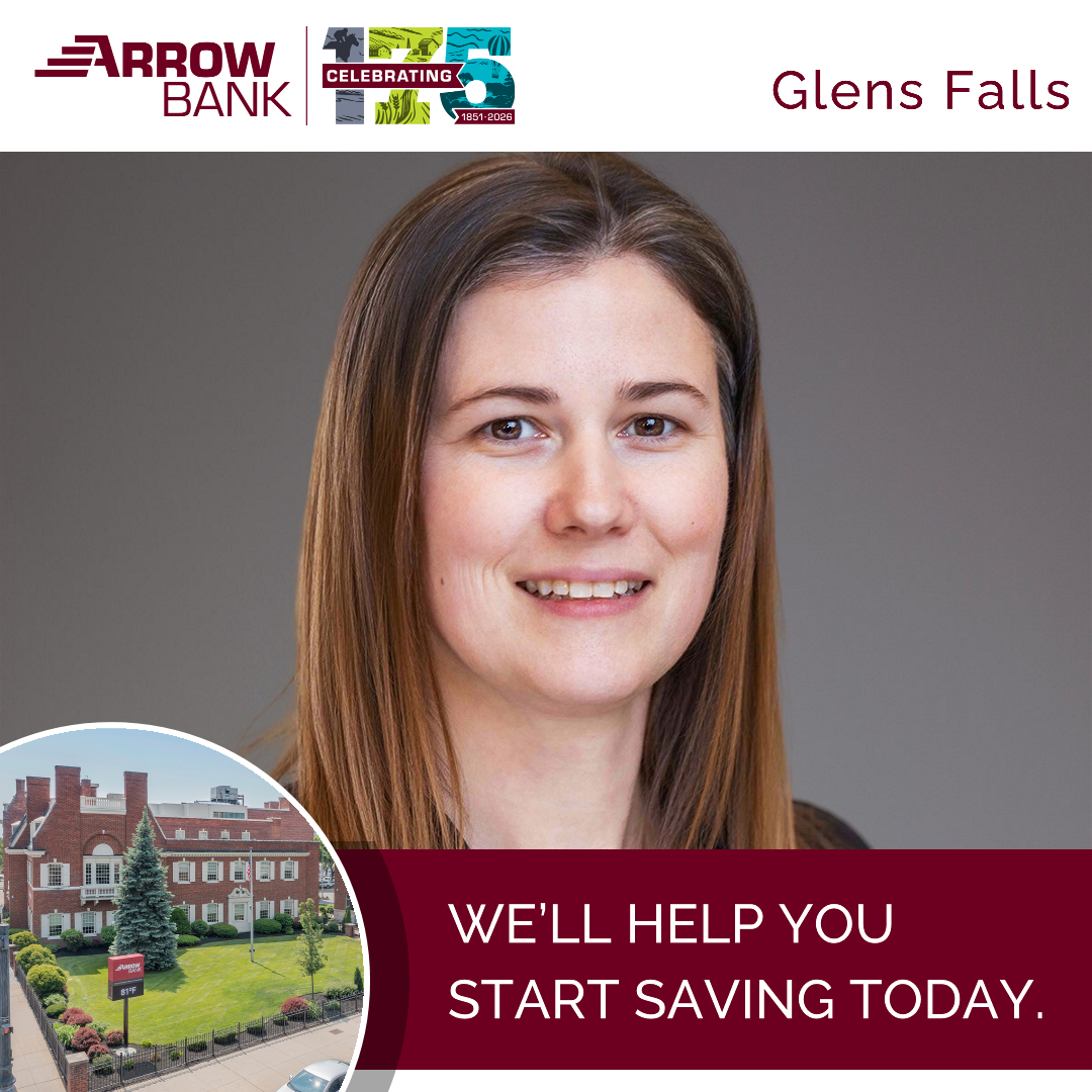 Arrow Bank Facebook ad: Get to your goals, and let Arrow Bank…