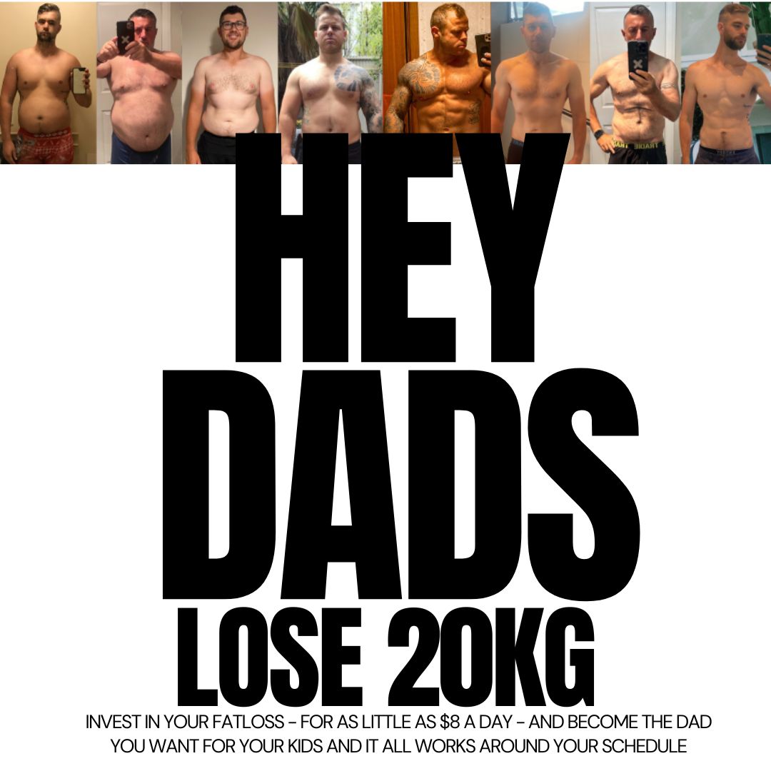 Fit Dads Club Facebook ad: Click to Chat