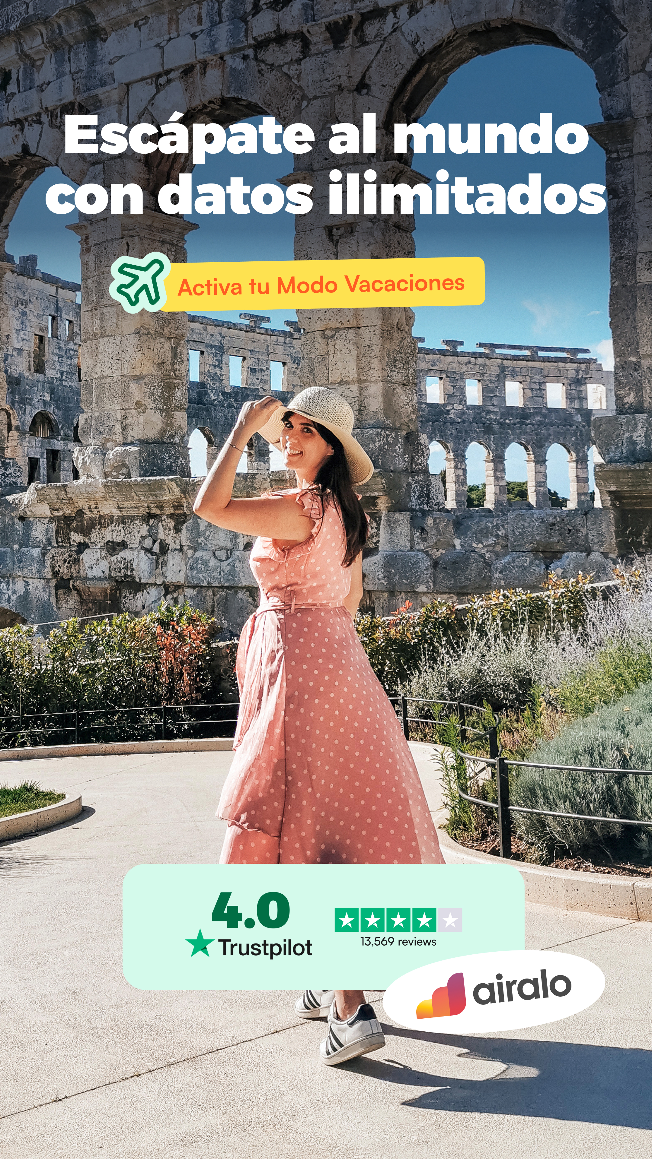 Airalo Global eSIM Store Facebook ad