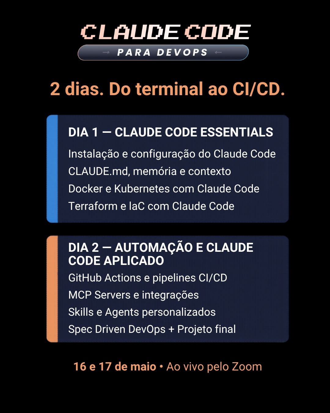 Fabrício Veronez Facebook ad: Claude Code para DevOps